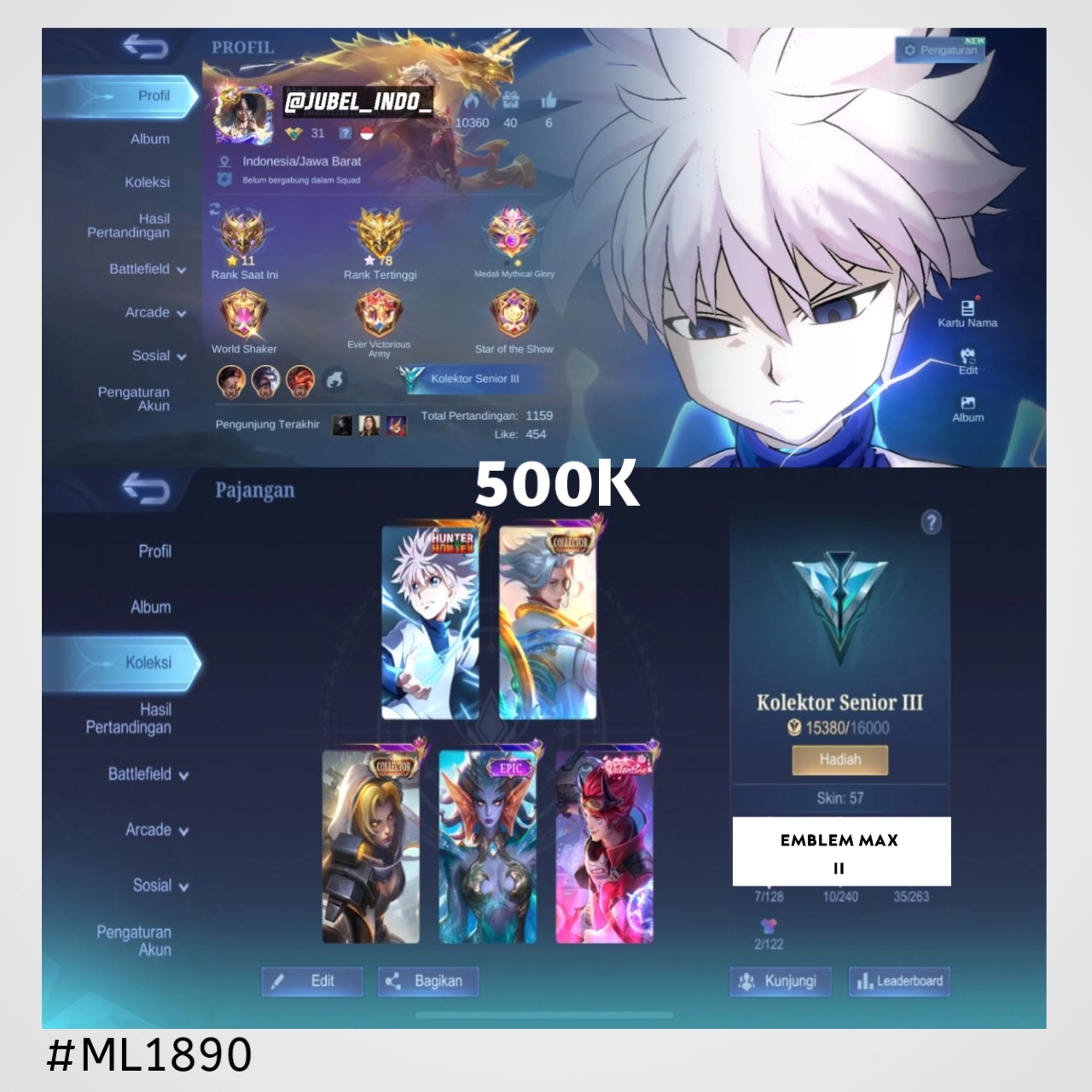 STOK ML #ML1890