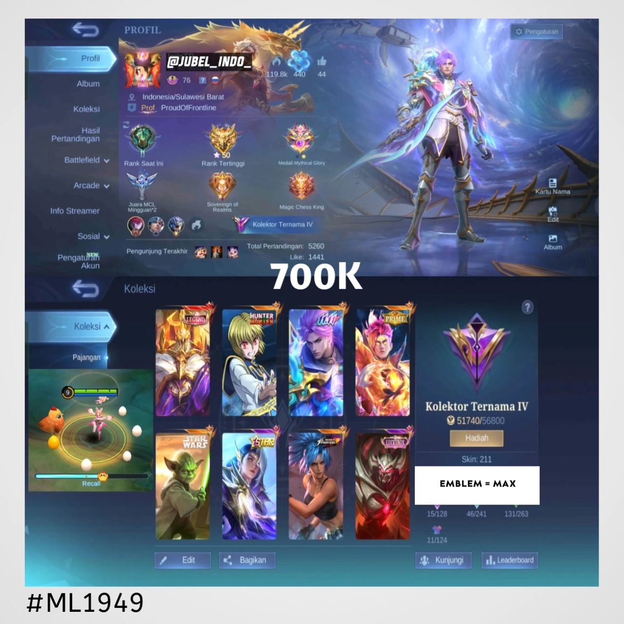 STOK ML #ML1949