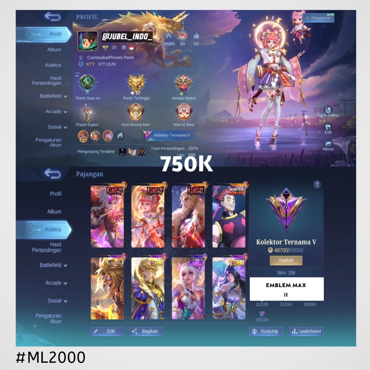 STOK ML #ML2000