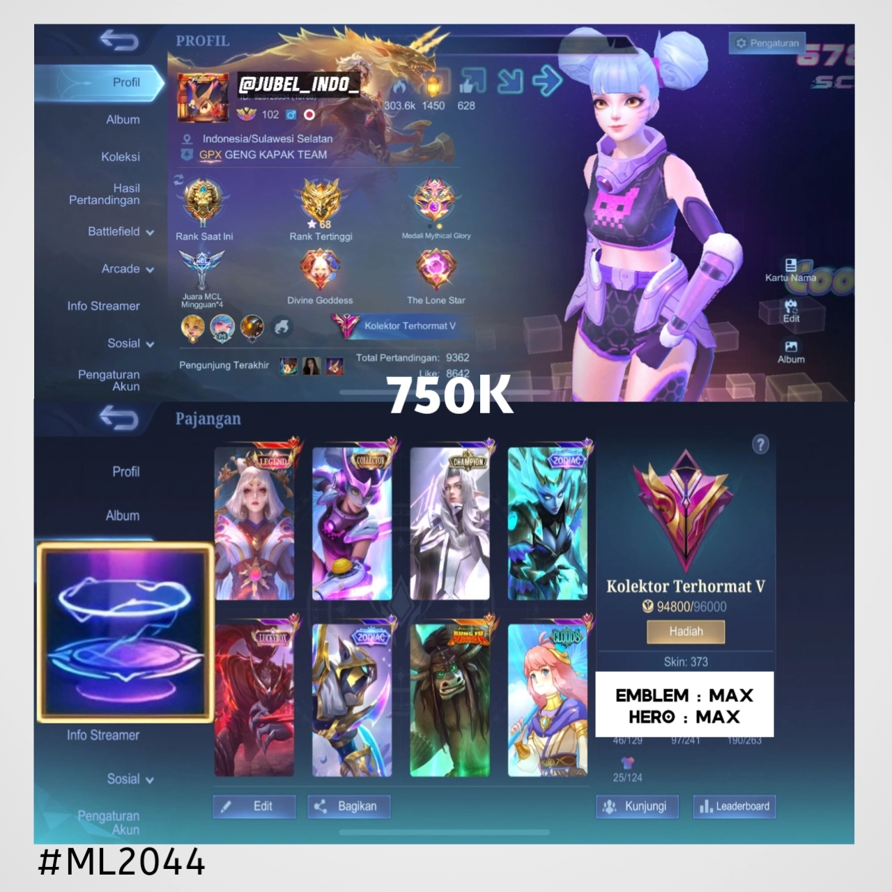 STOK ML #ML2044