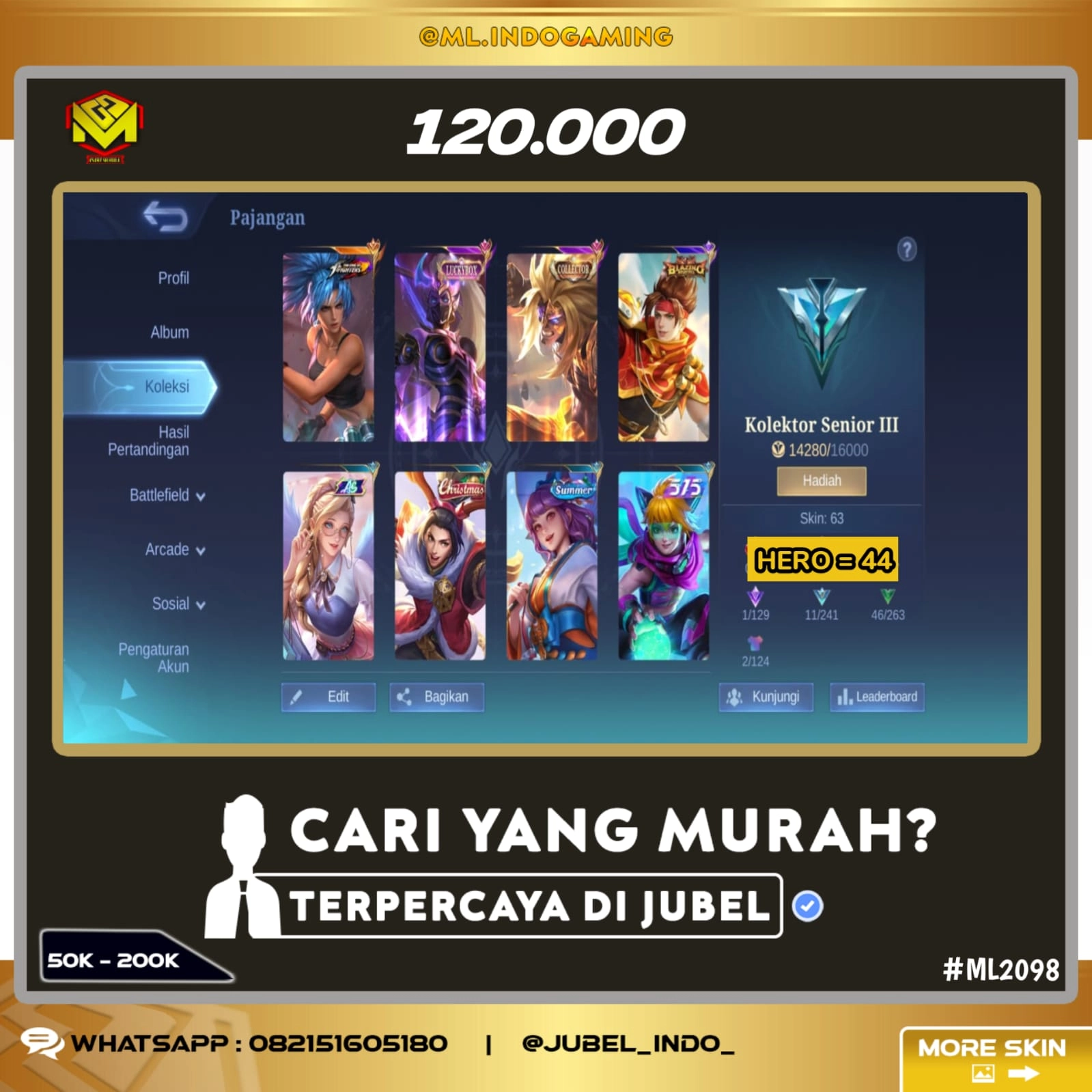 STOK ML #ML2098