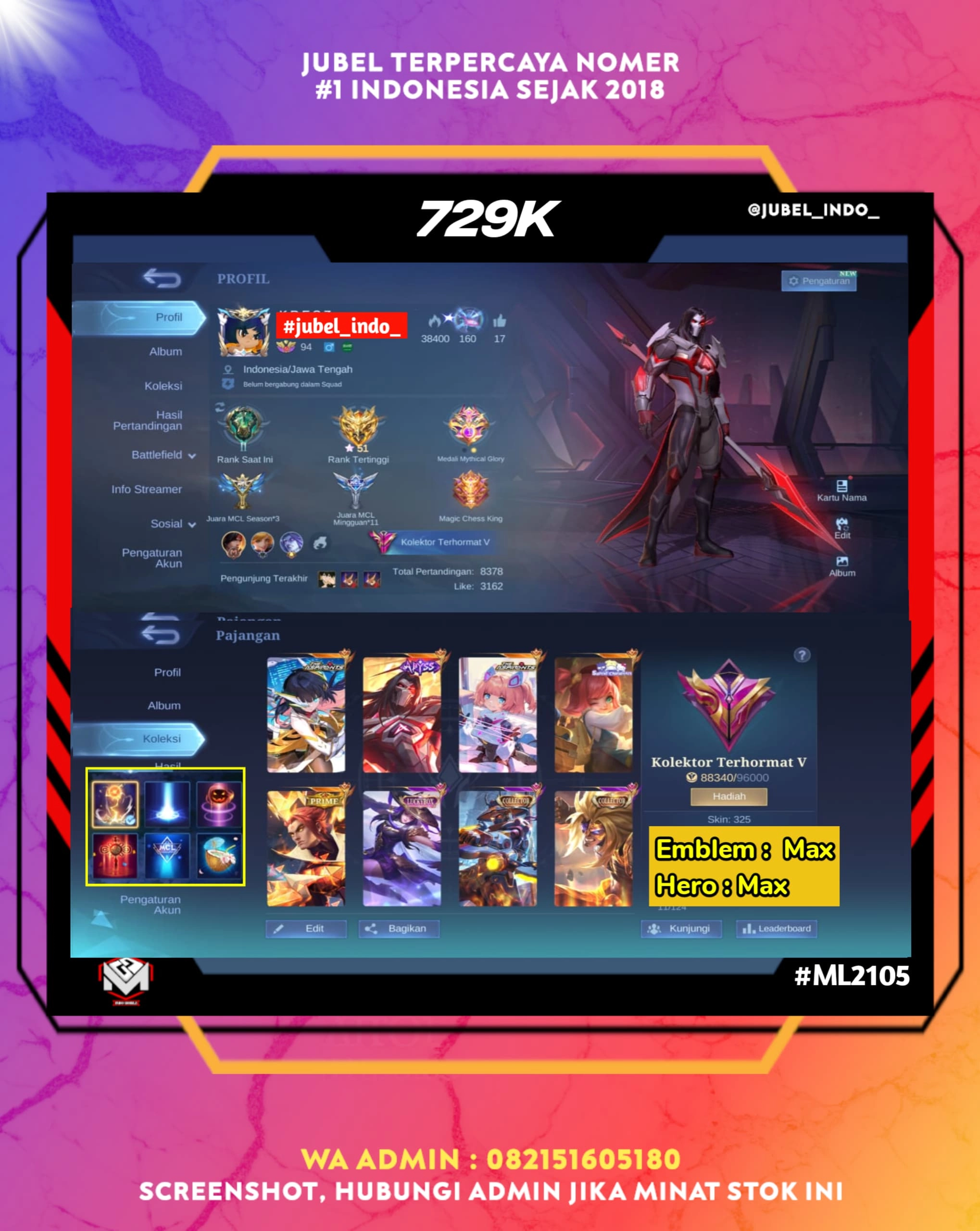 STOK ML #ML2105
