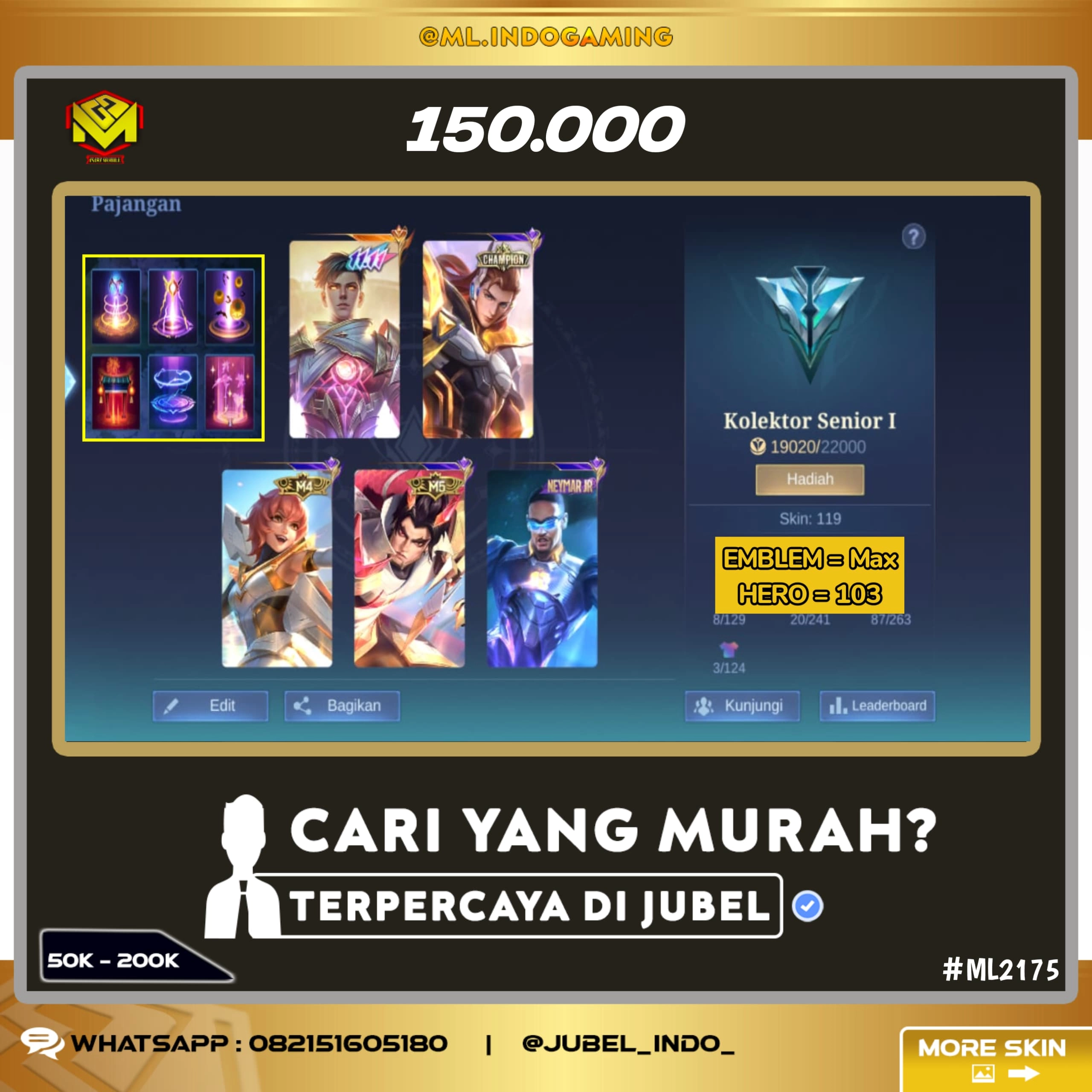 STOK ML #ML2175