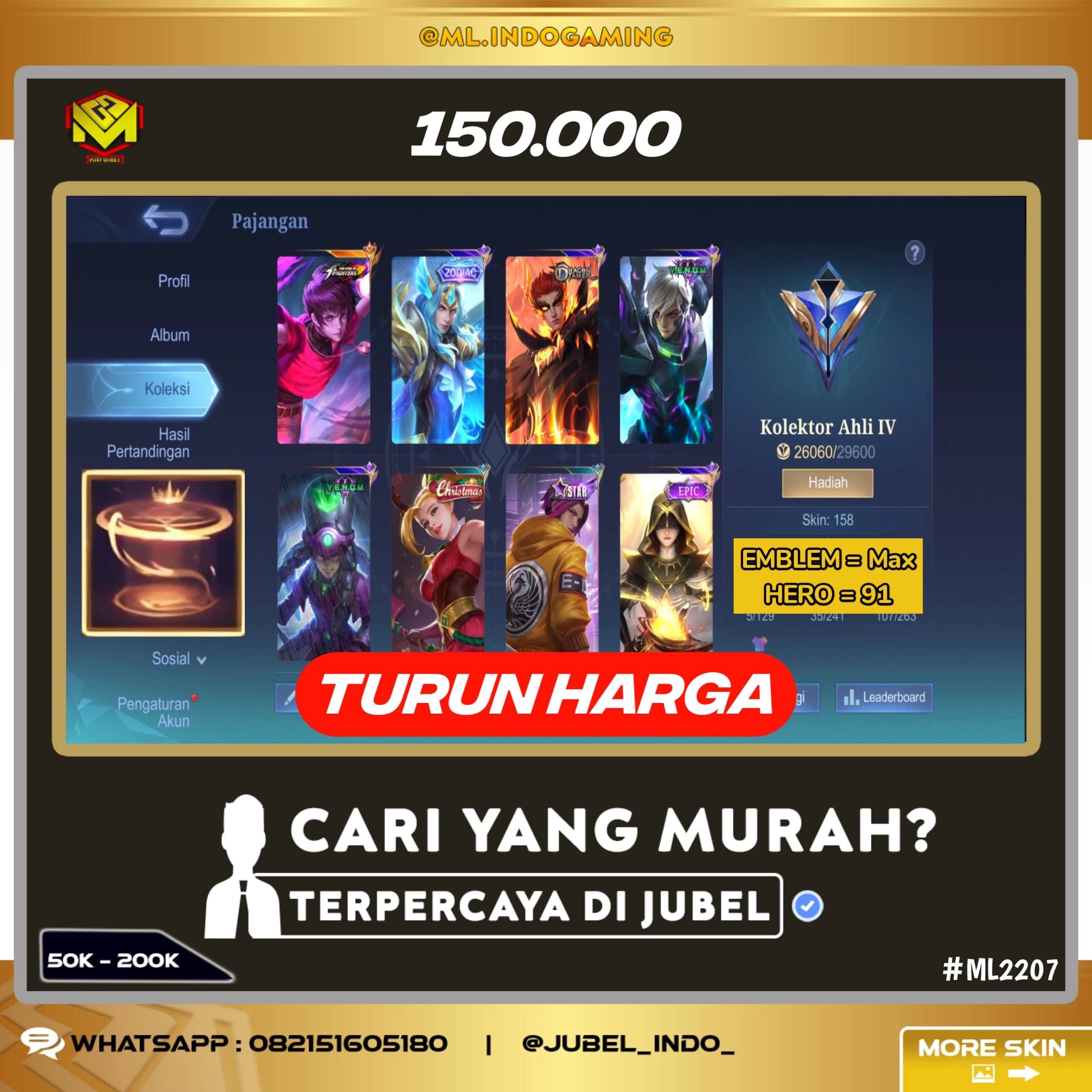 STOK ML #ML2207