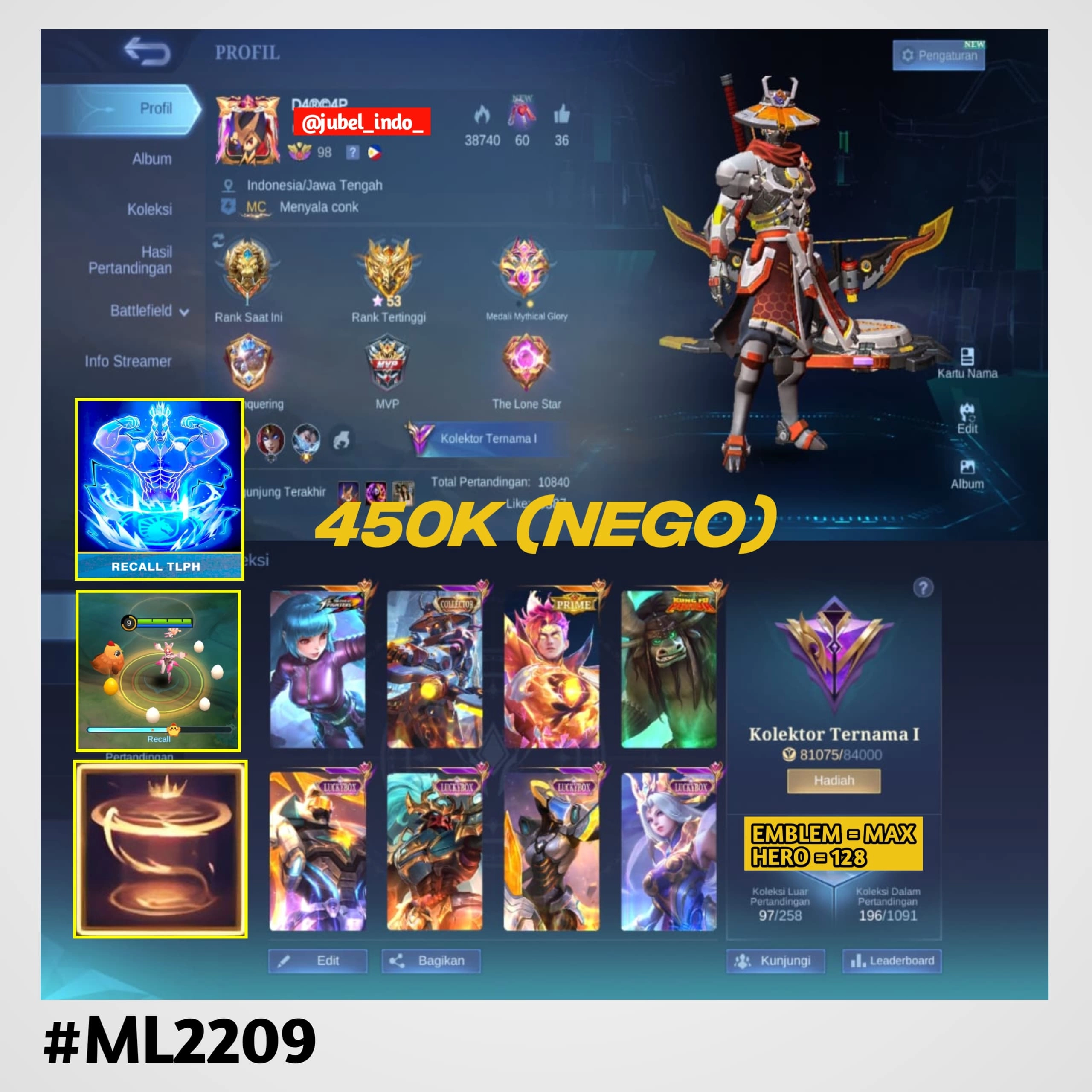 STOK ML #ML2209