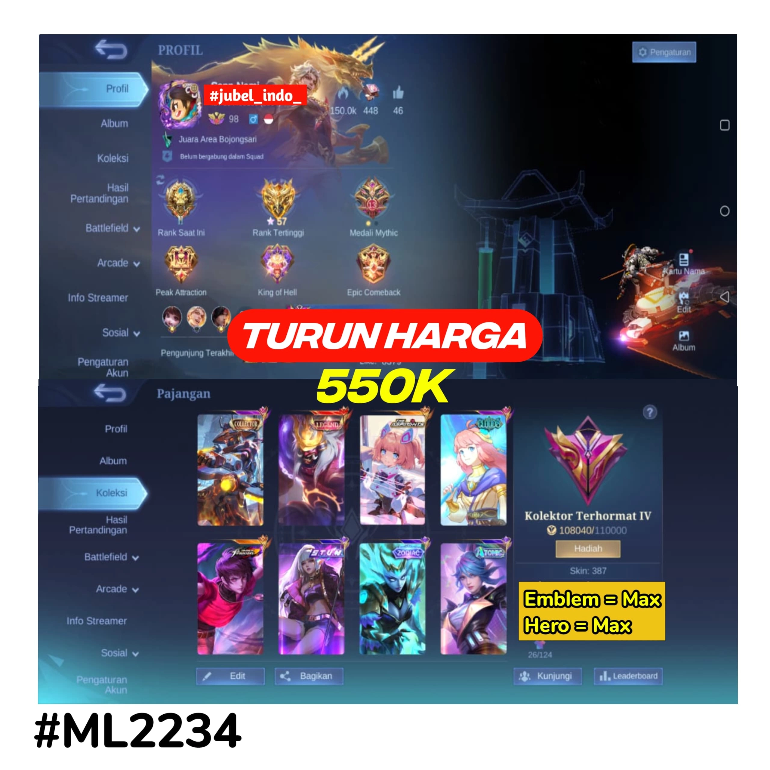 STOK ML #ML2234