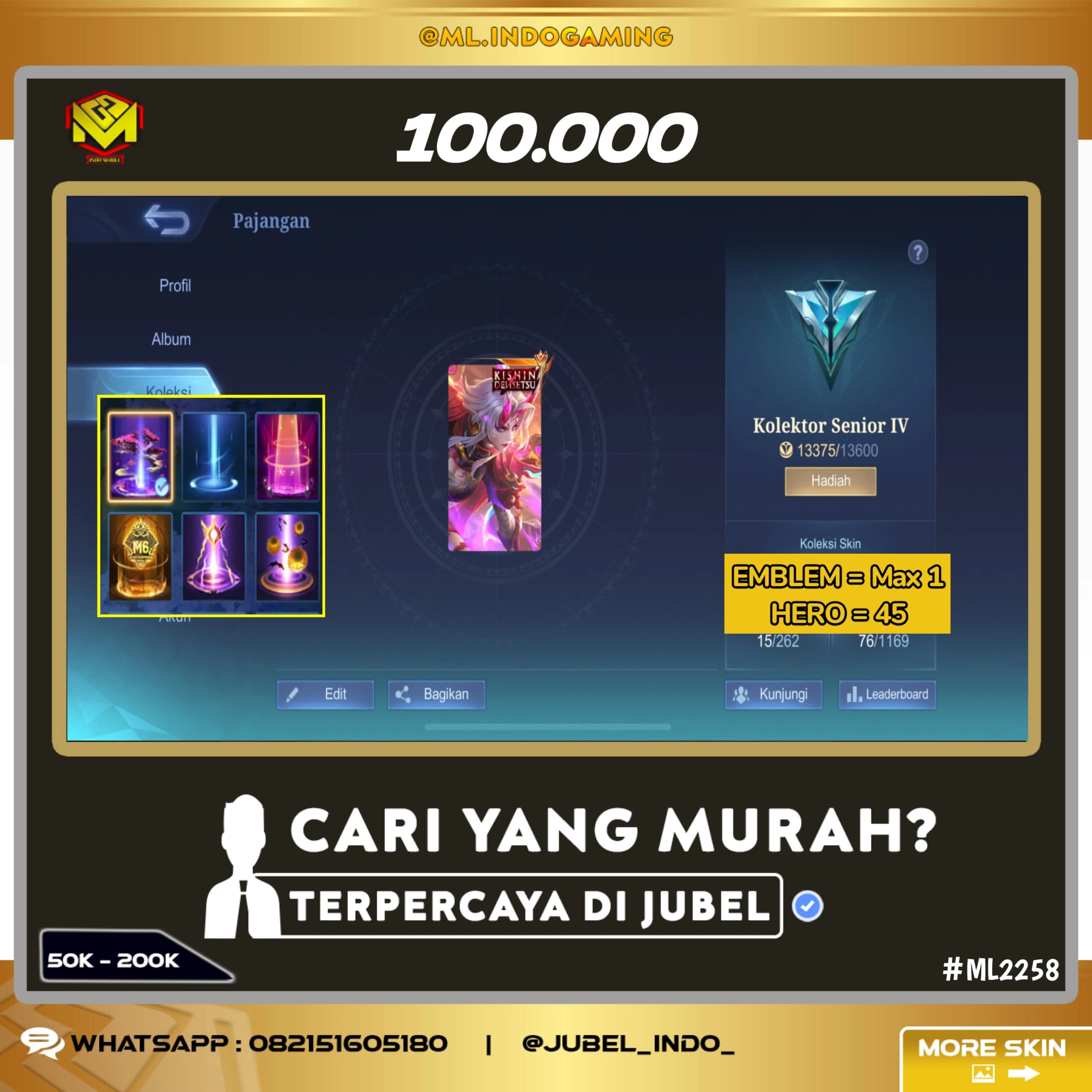 STOK ML #ML2258