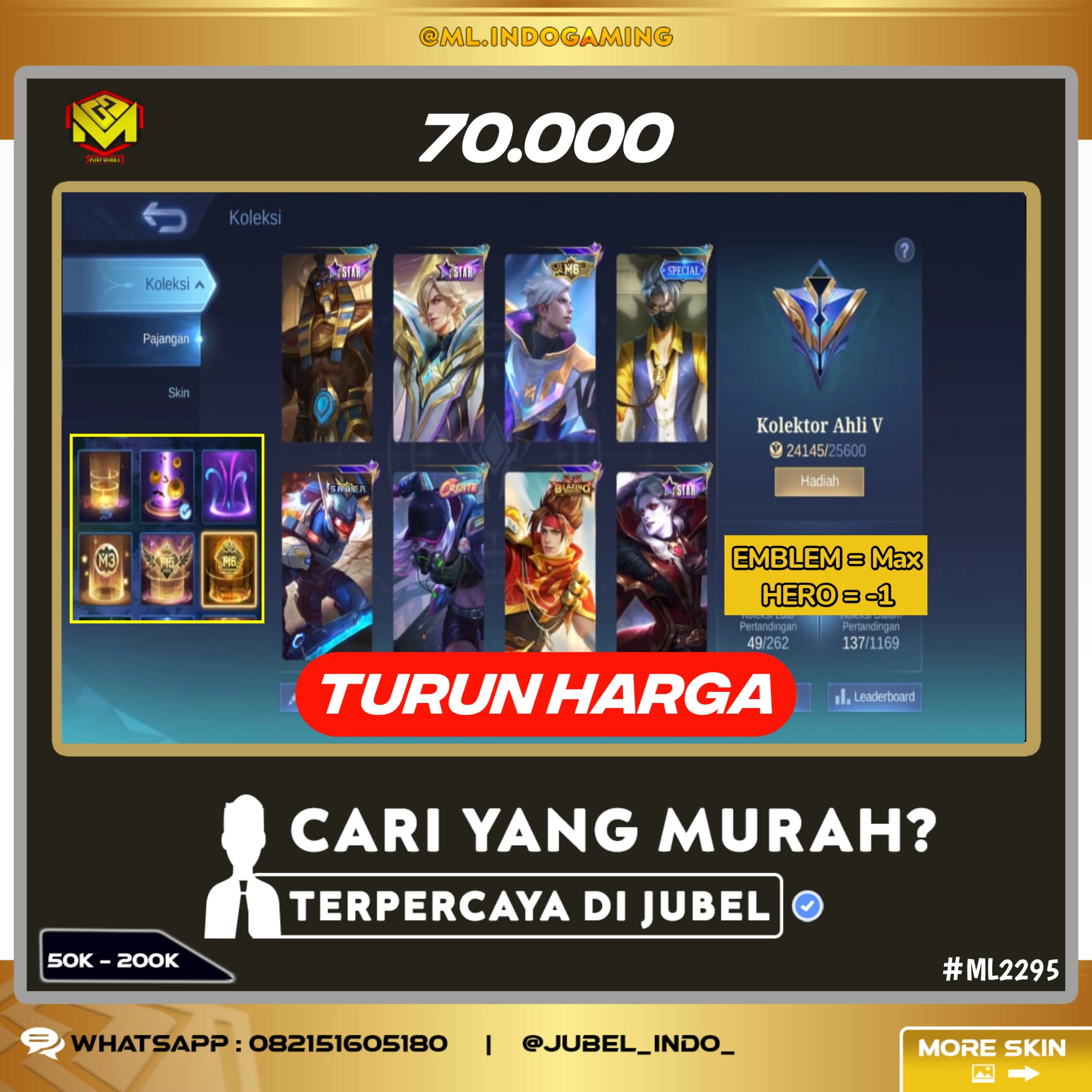 STOK ML #ML2295