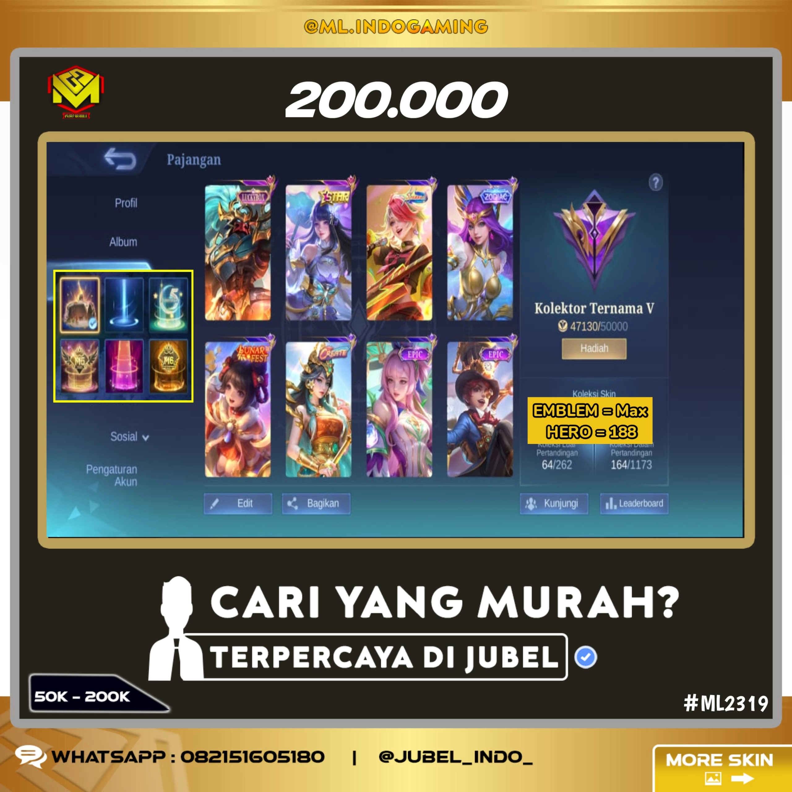 STOK ML #ML2319