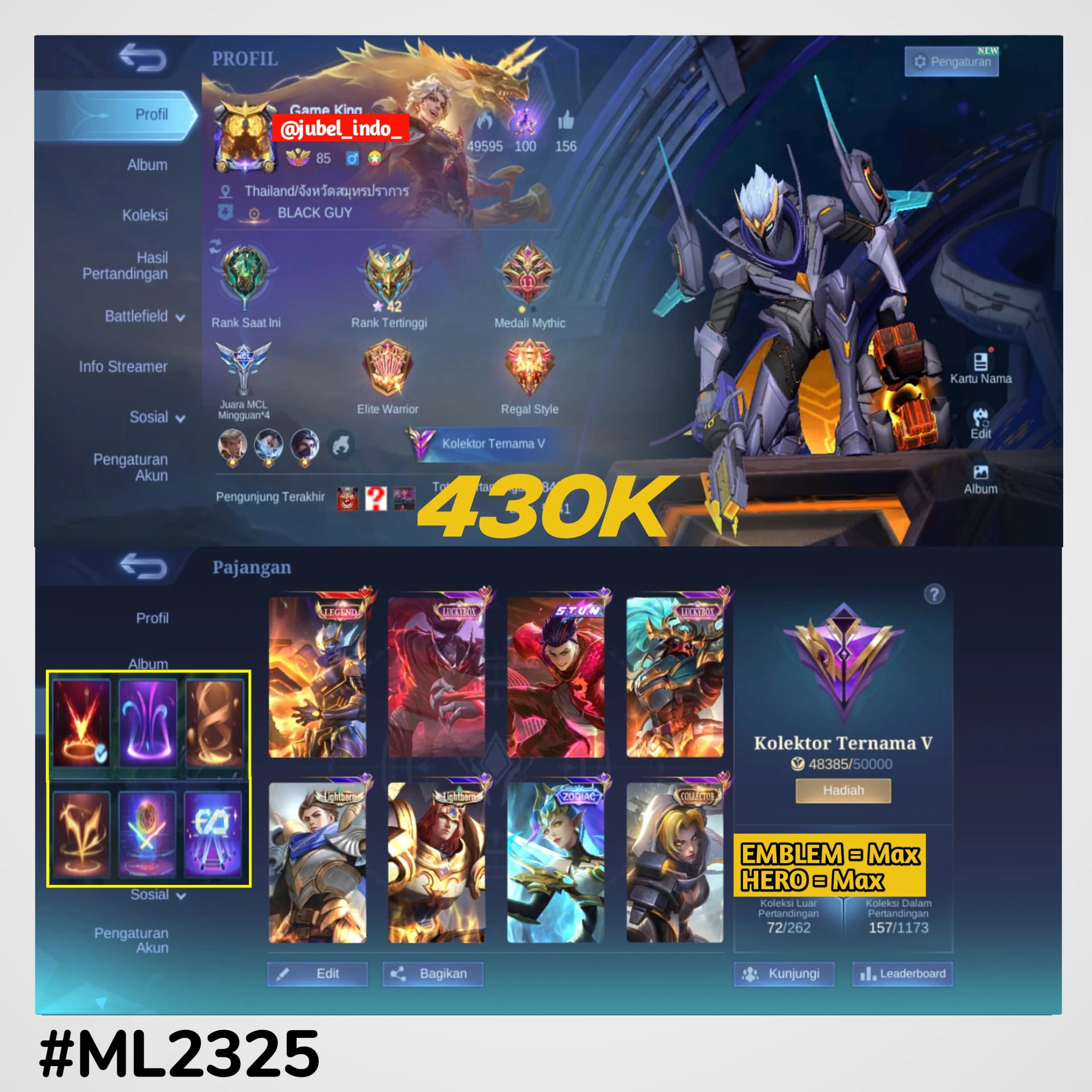 STOK ML #ML2325