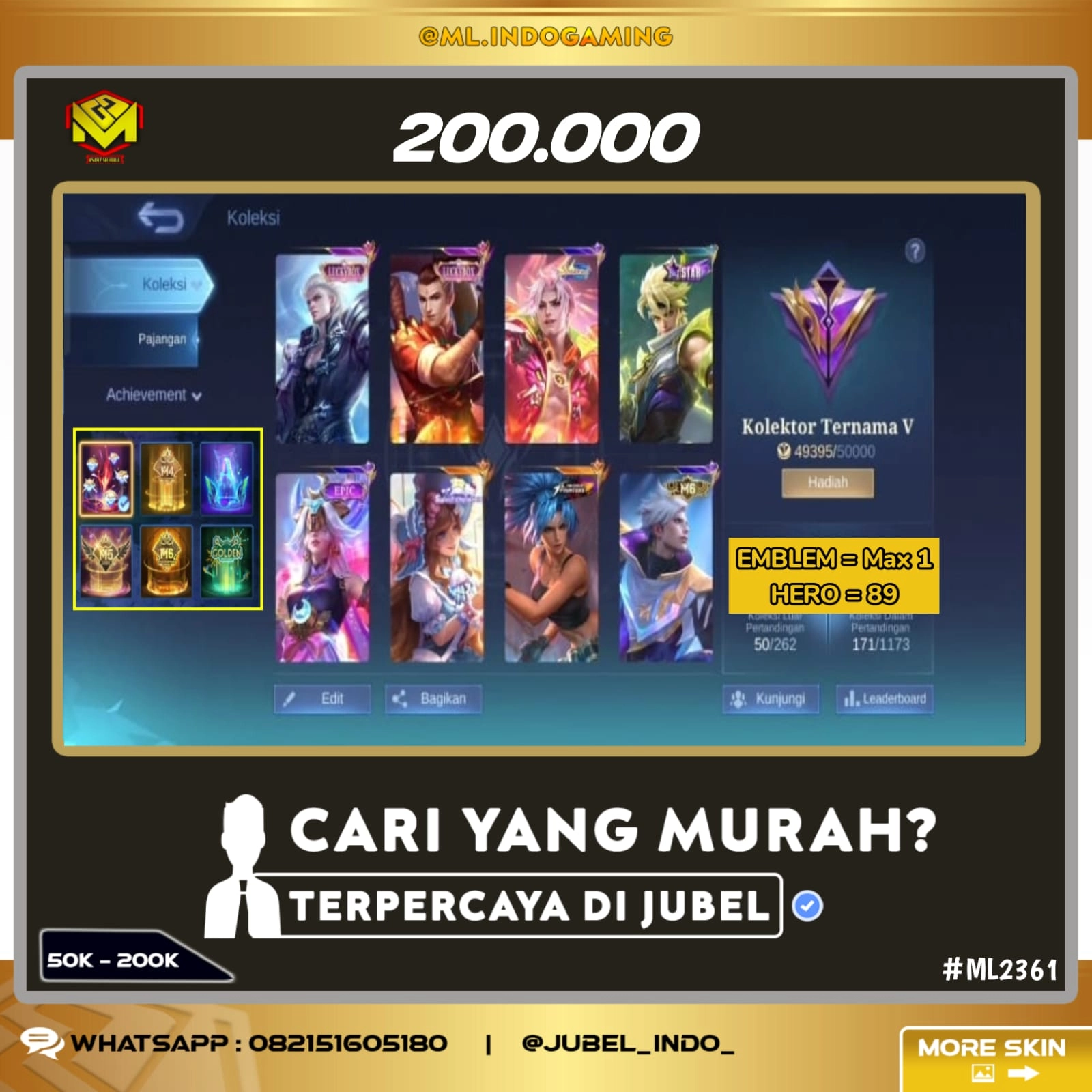 STOK ML #ML2361