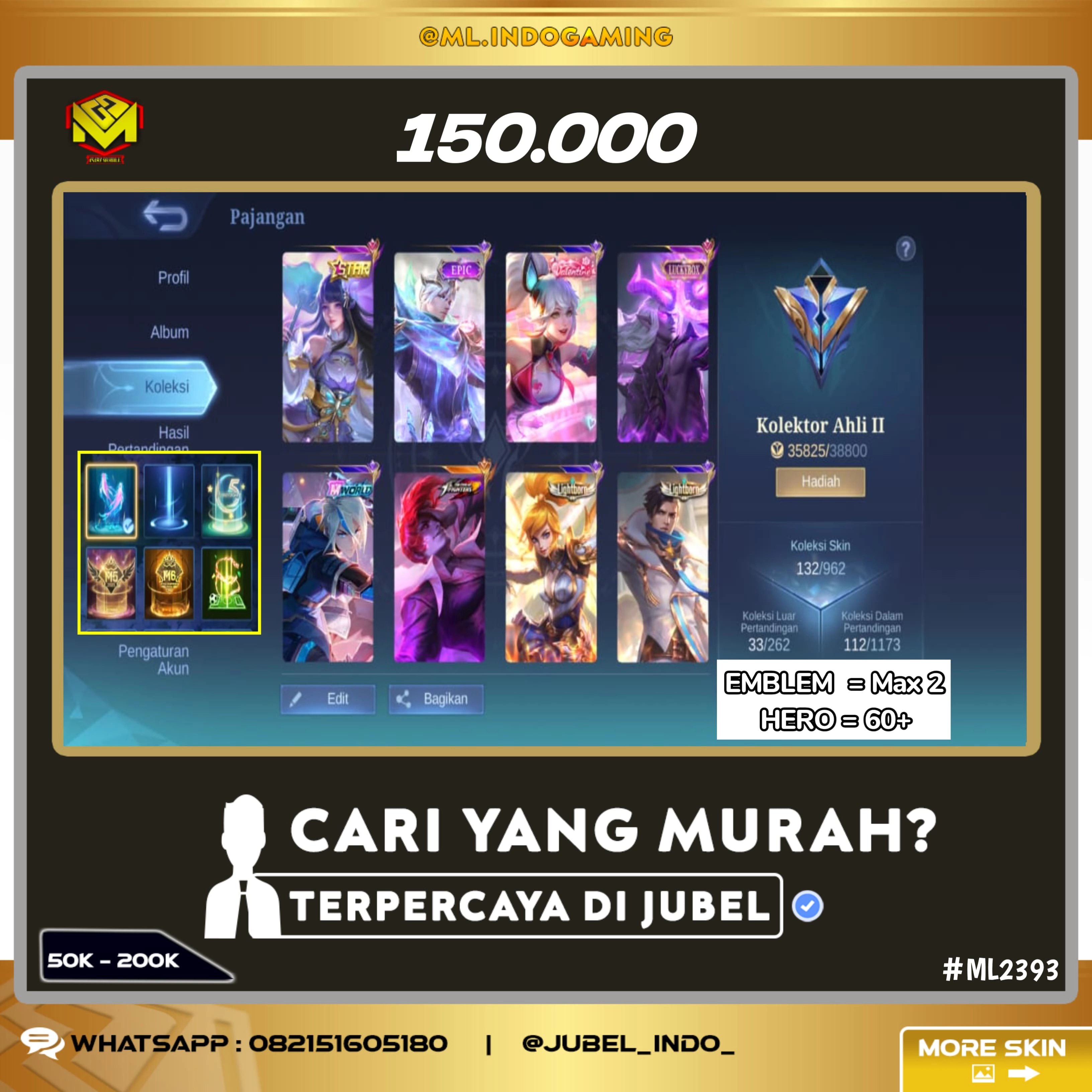 STOK ML #ML2393