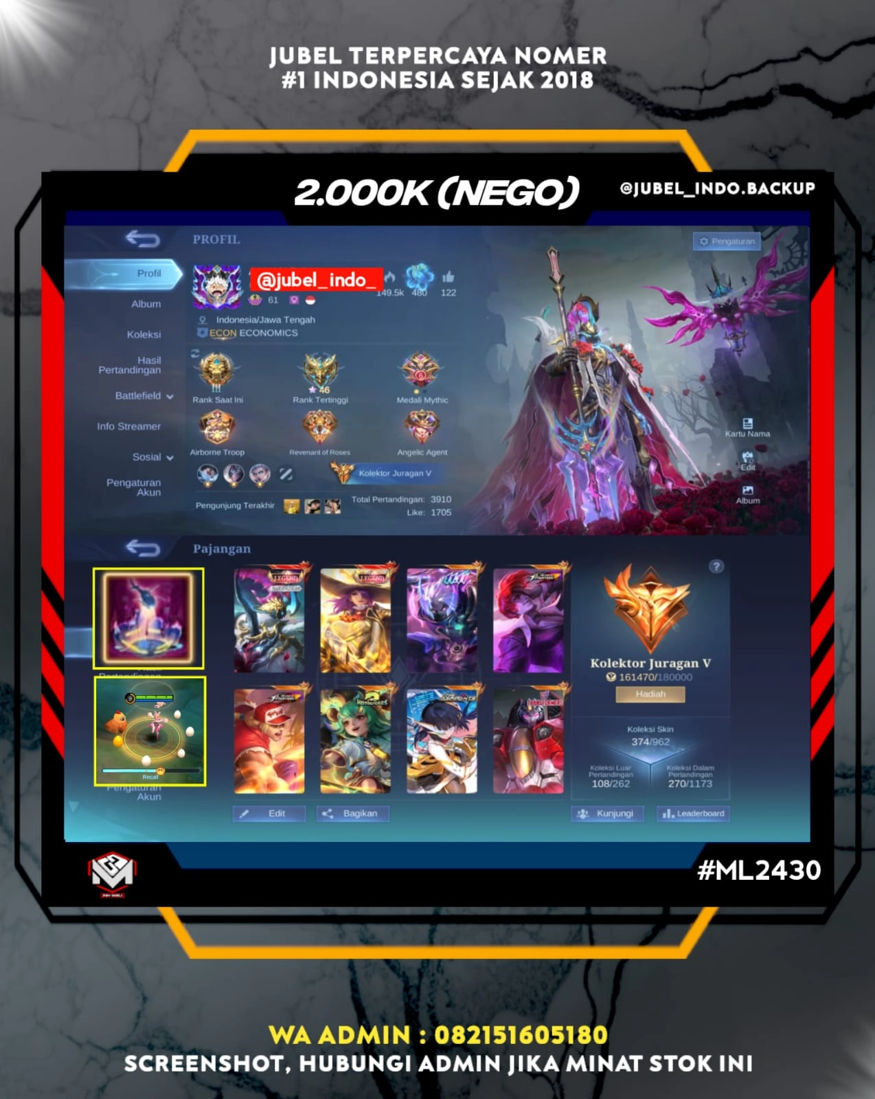 STOK ML #ML2430