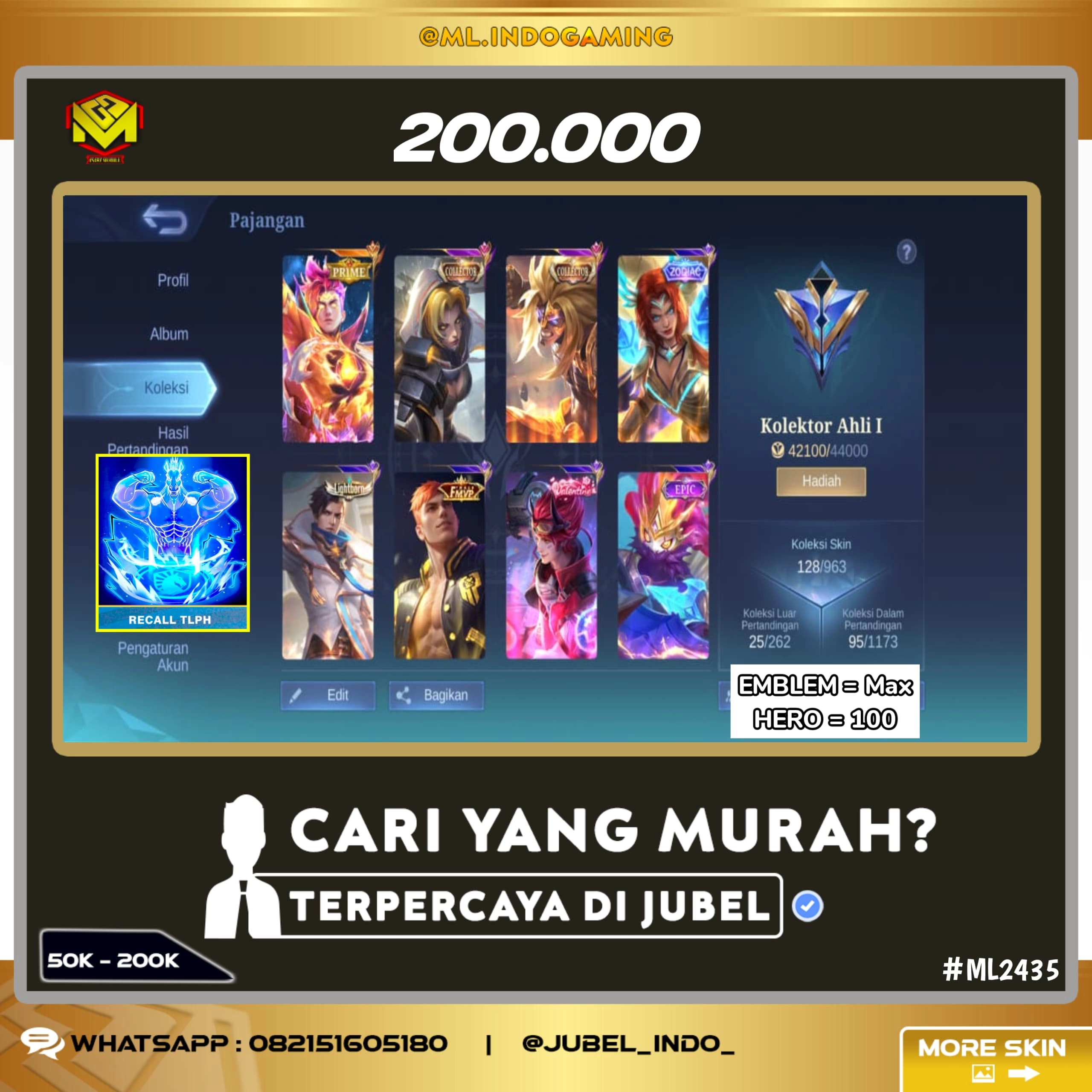 STOK ML #ML2435
