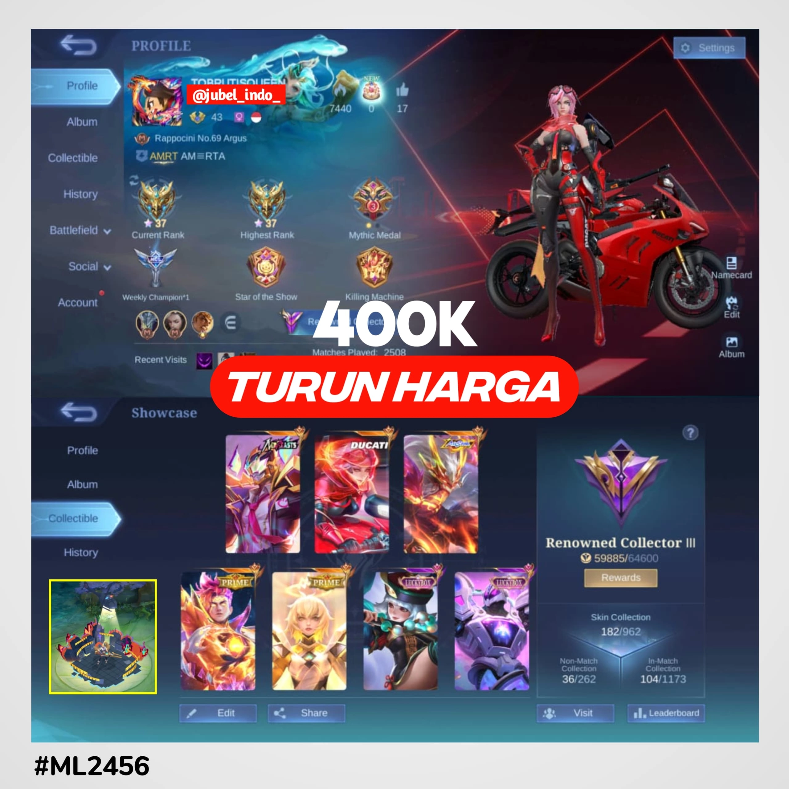 STOK ML #ML2456
