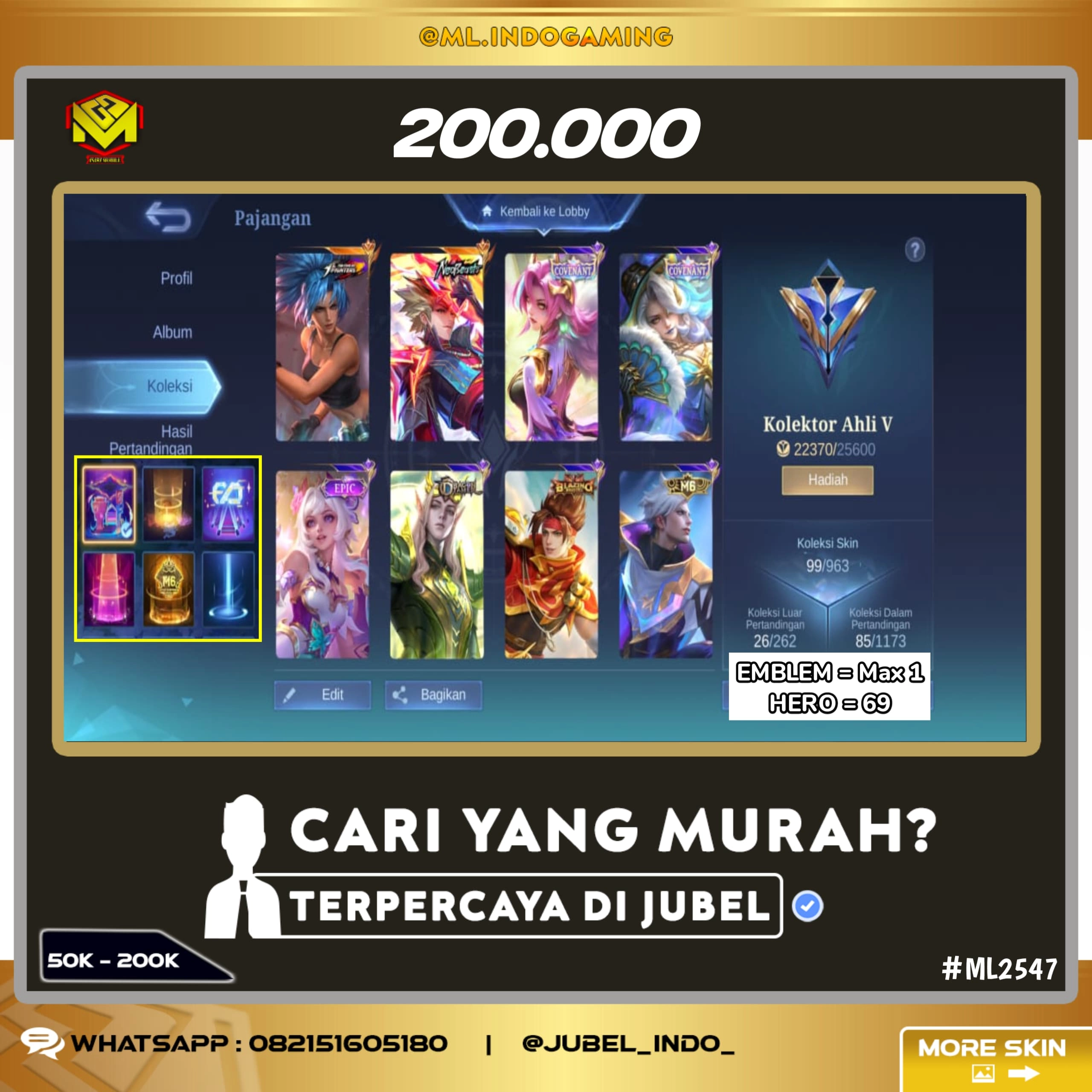 STOK ML #ML2547