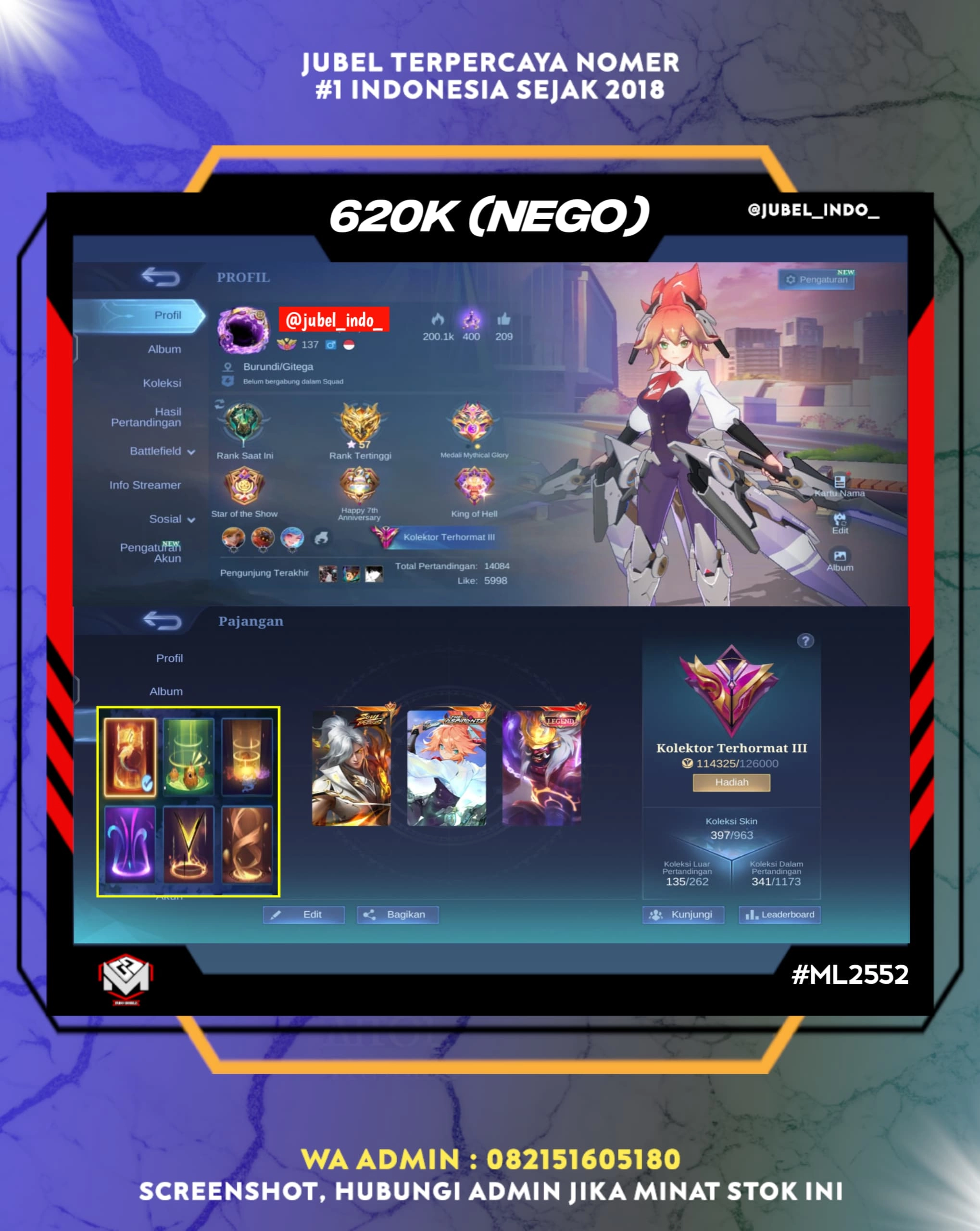 STOK ML #ML2552