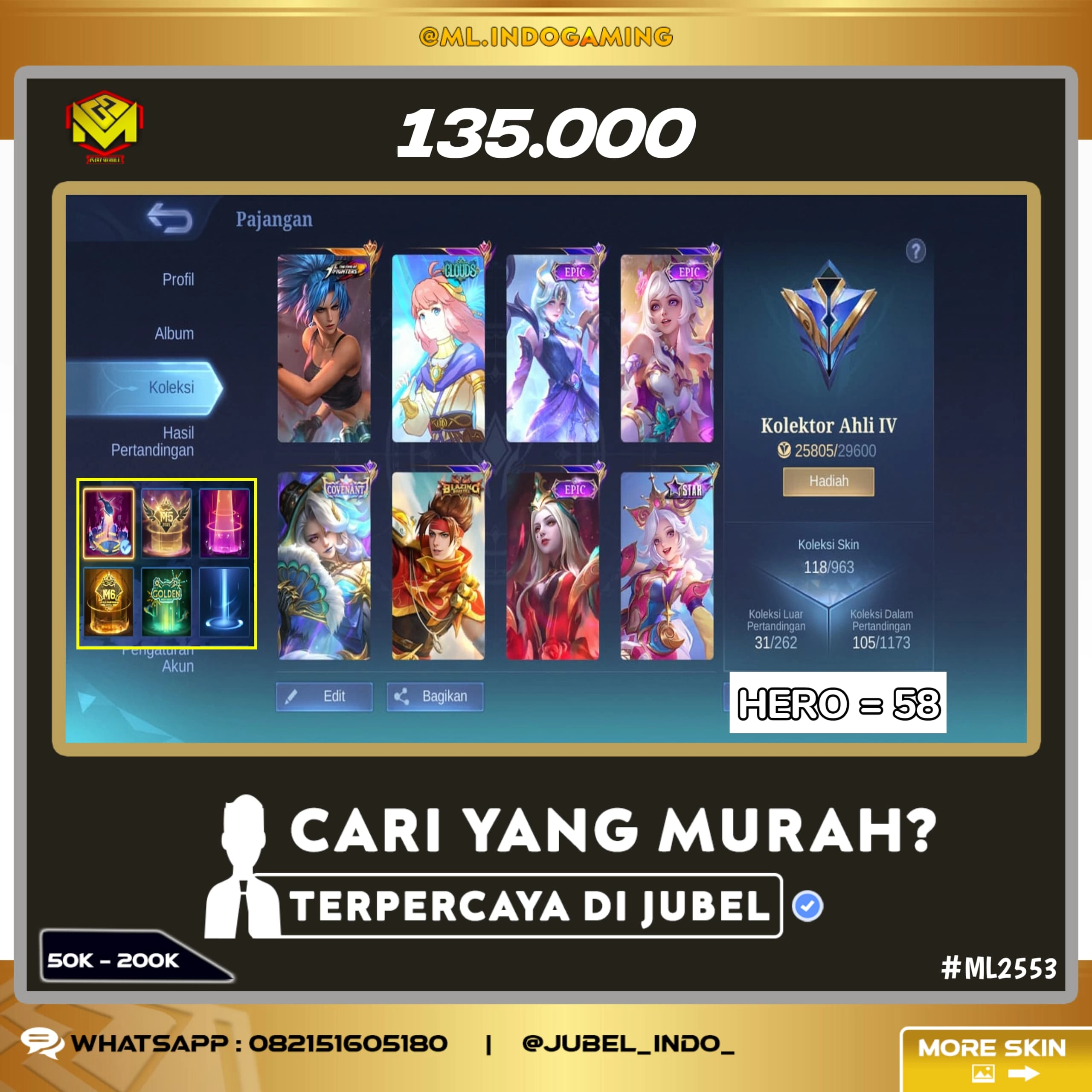 STOK ML #ML2553