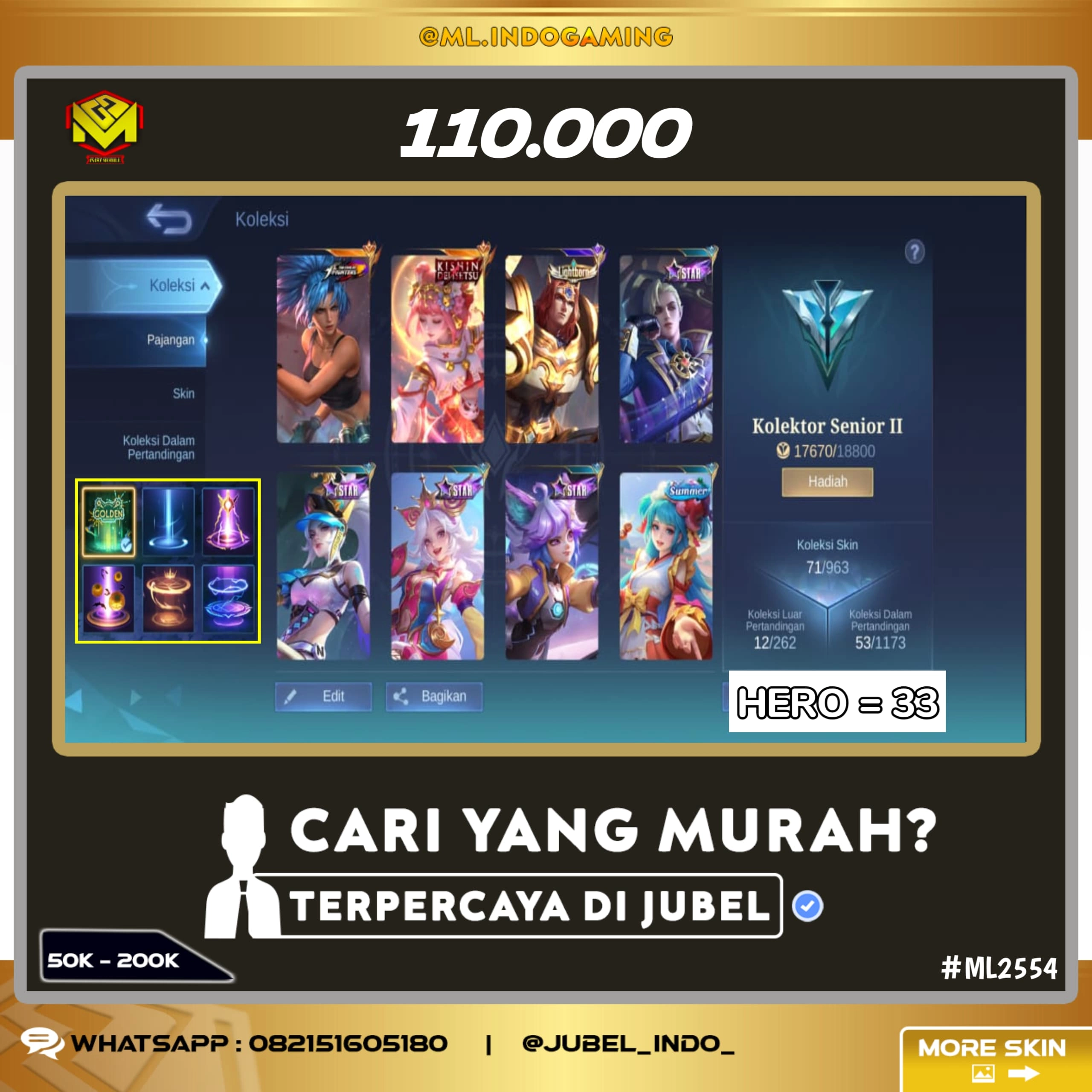 STOK ML #ML2554