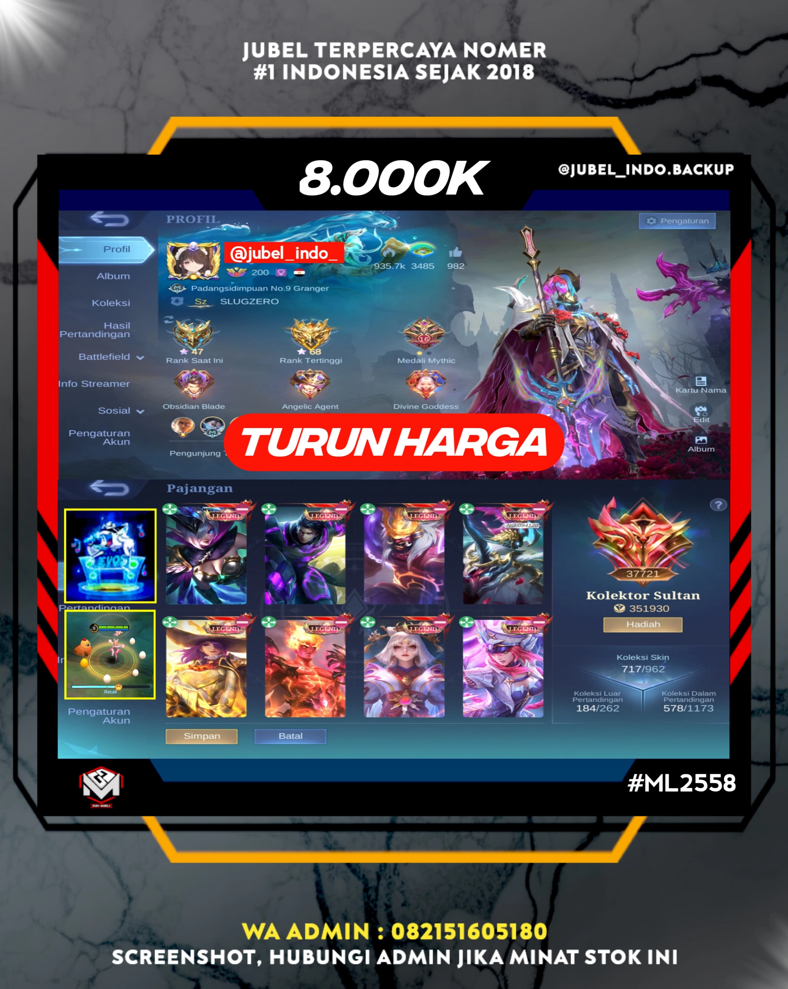 STOK ML #ML2558
