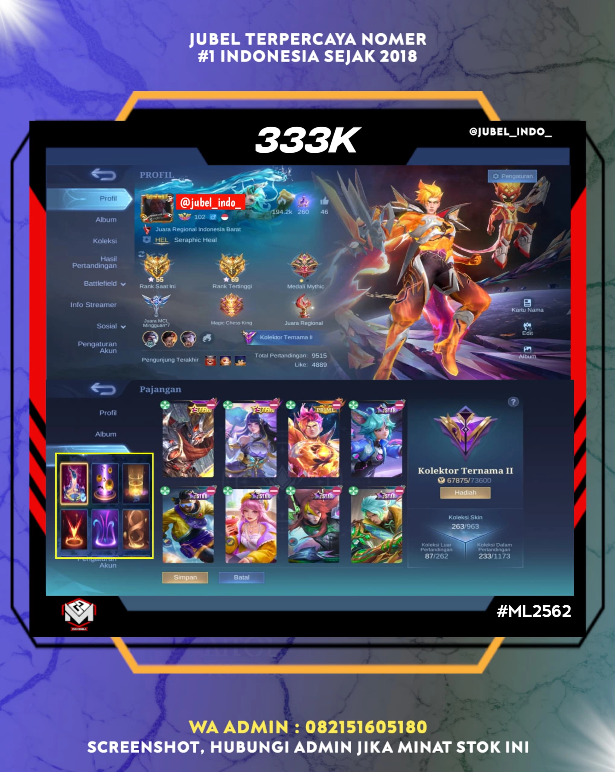 STOK ML #ML2562