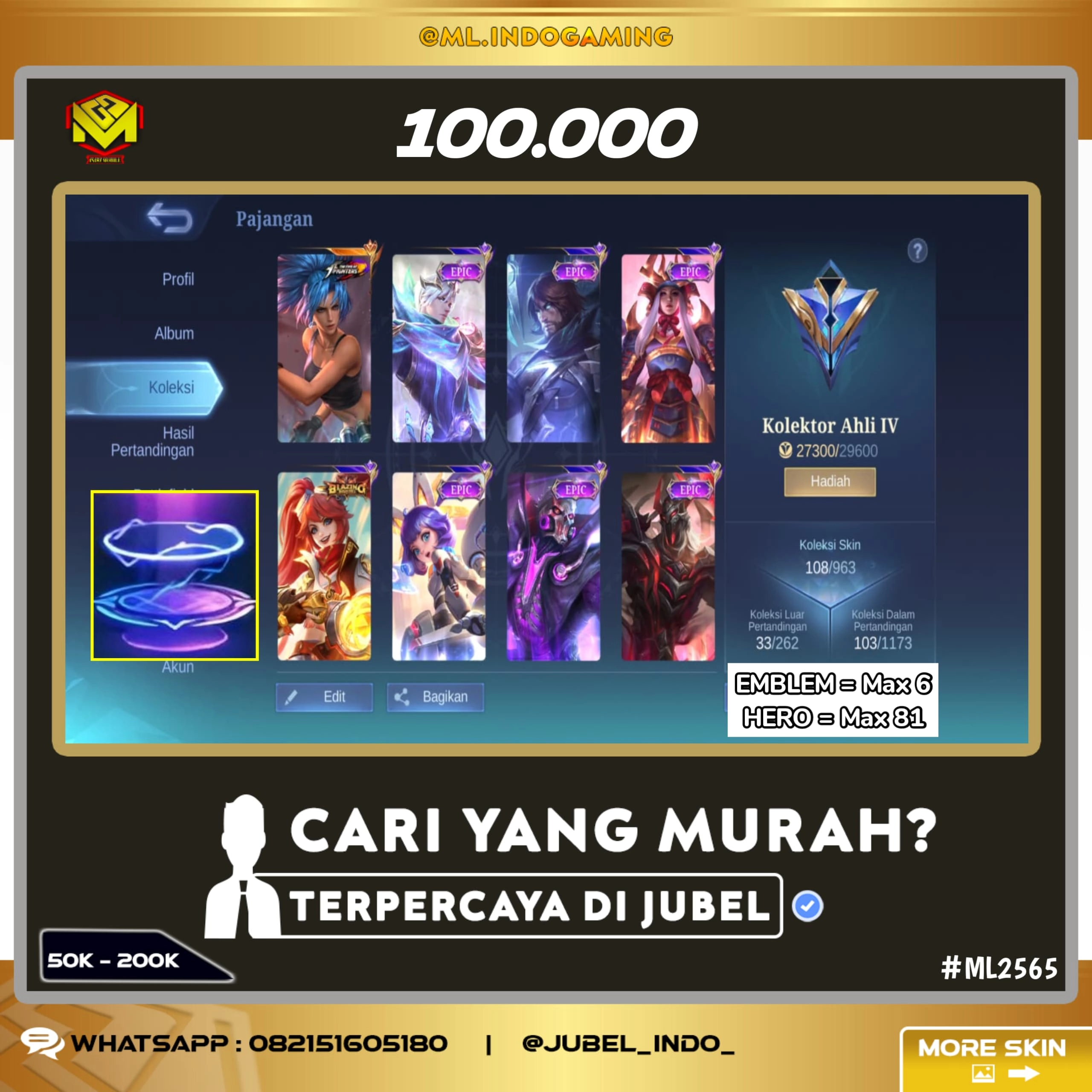 STOK ML #ML2565
