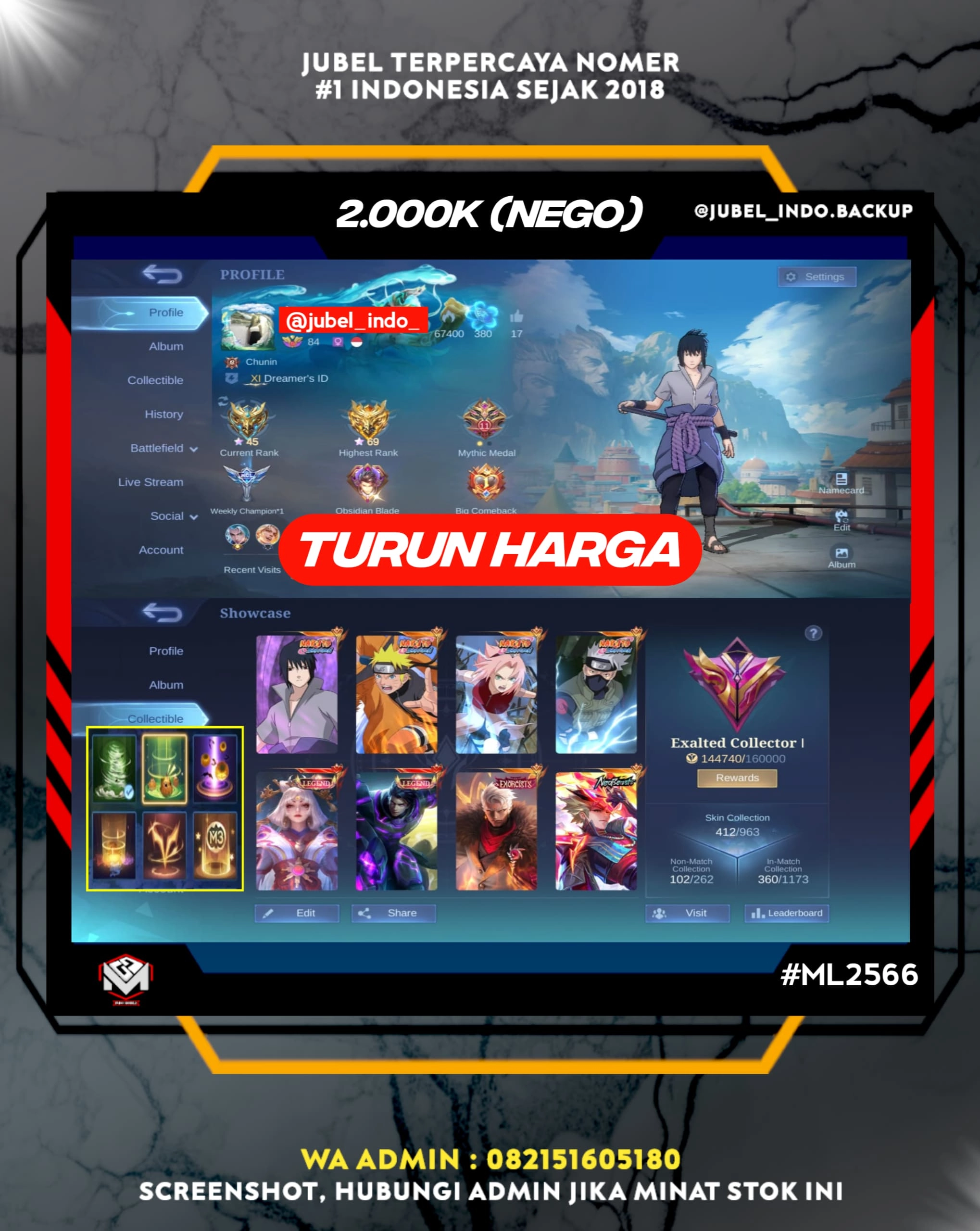 STOK ML #ML2566