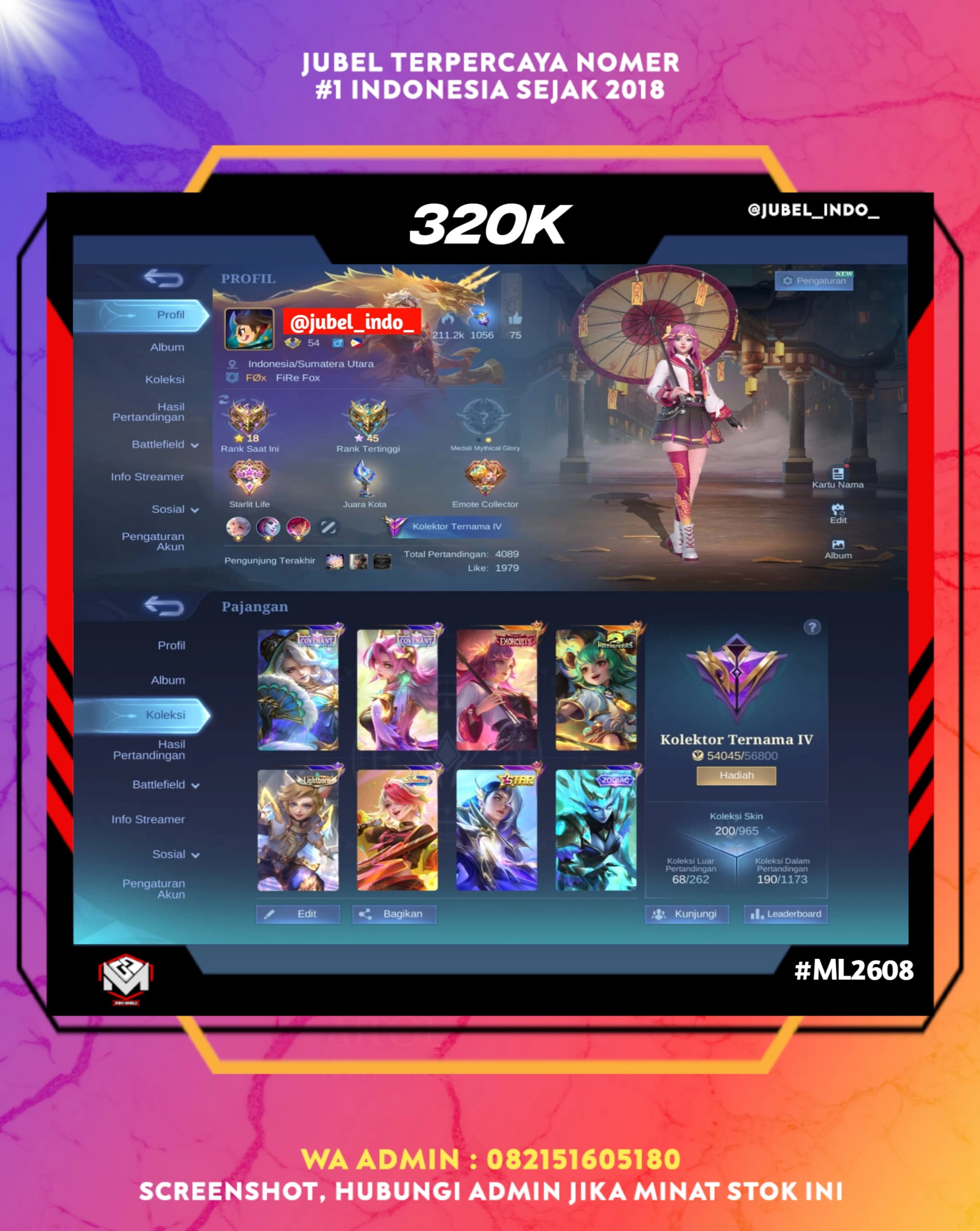 STOK ML #ML2608