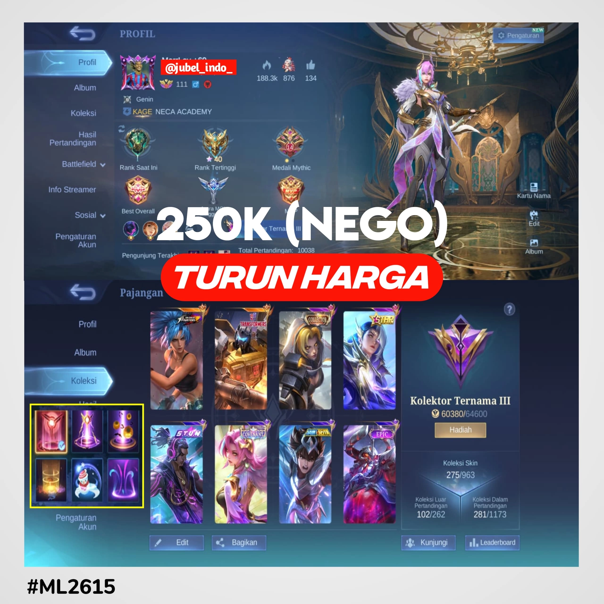 STOK ML #ML2615