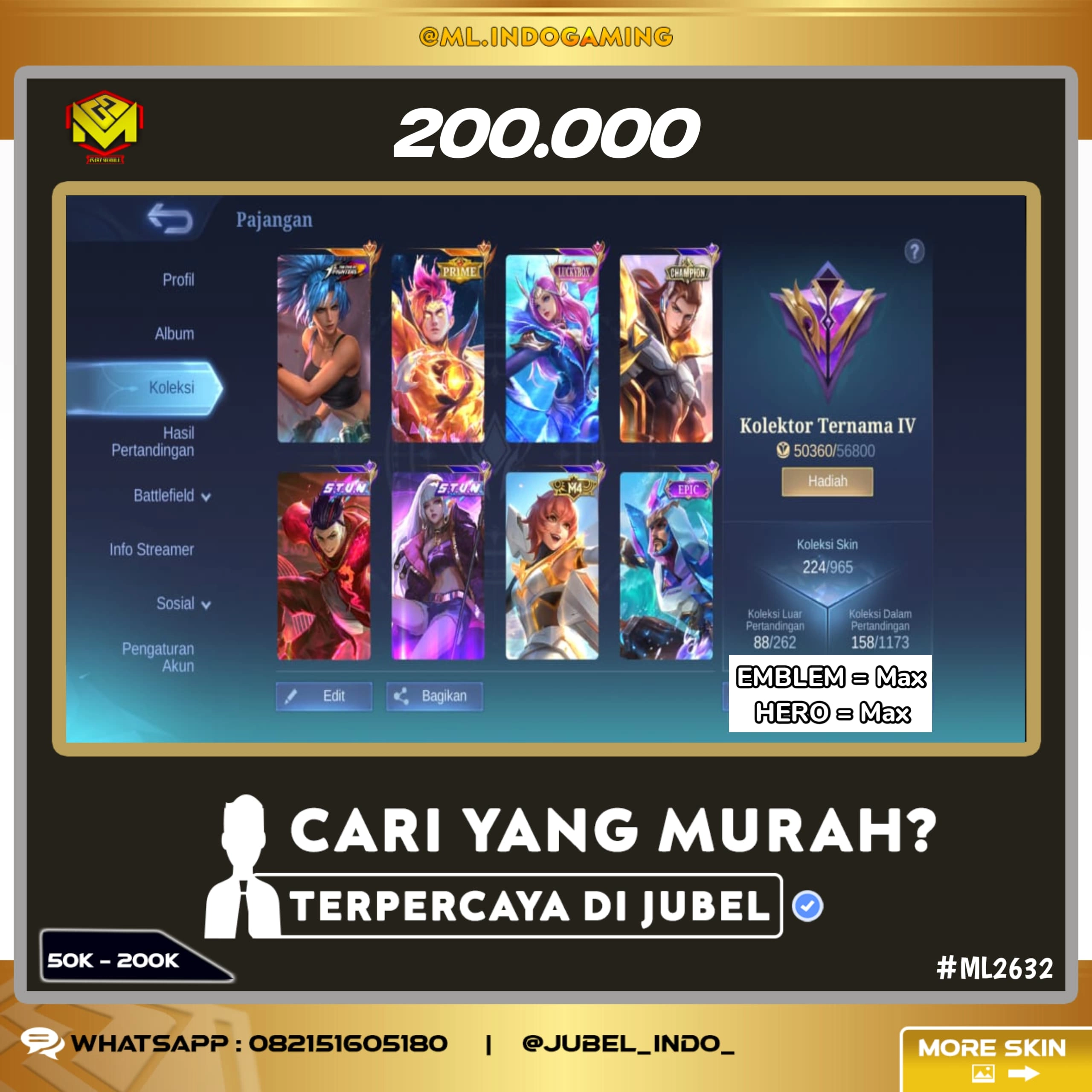 STOK ML #ML2632