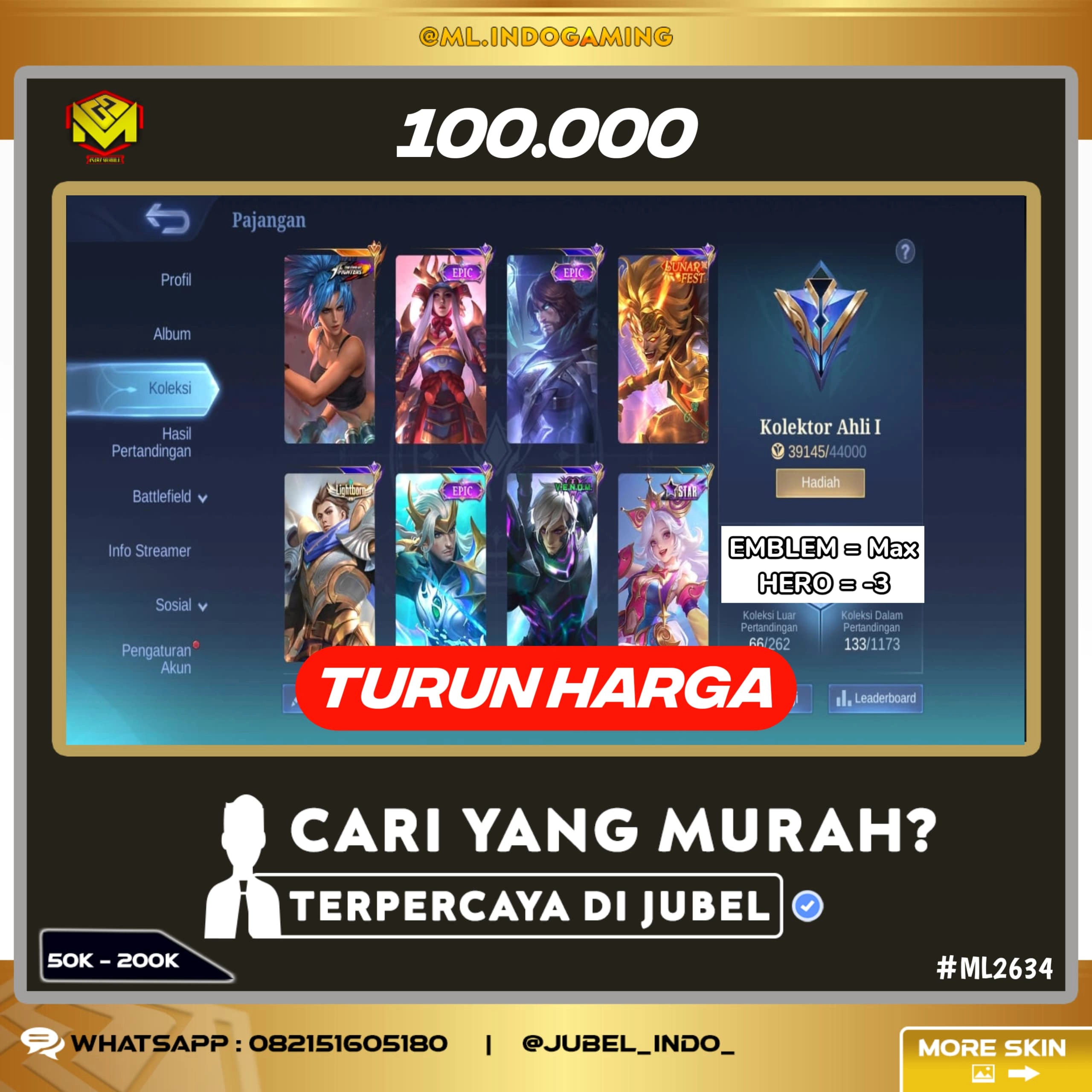 STOK ML #ML2634