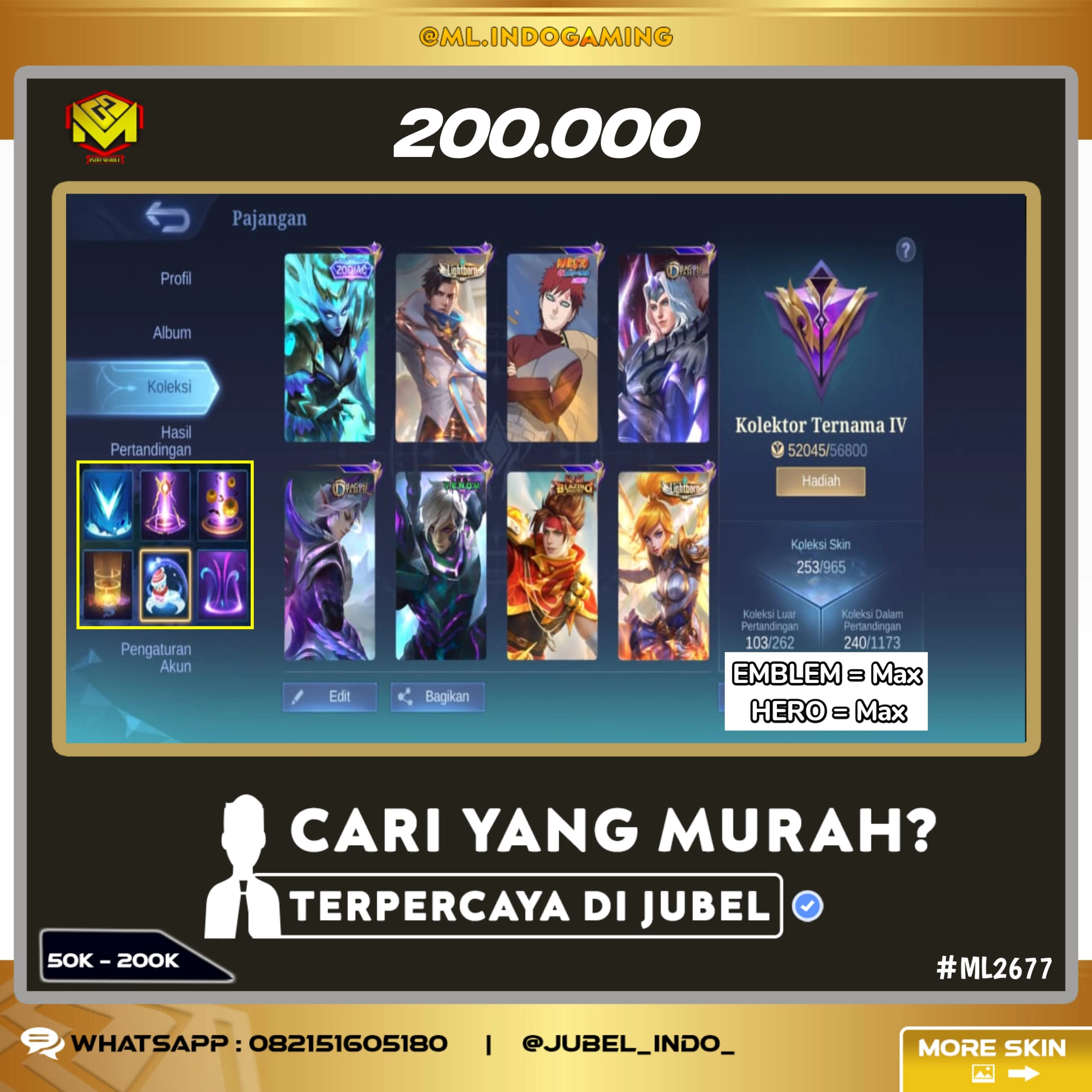 STOK ML #ML2677
