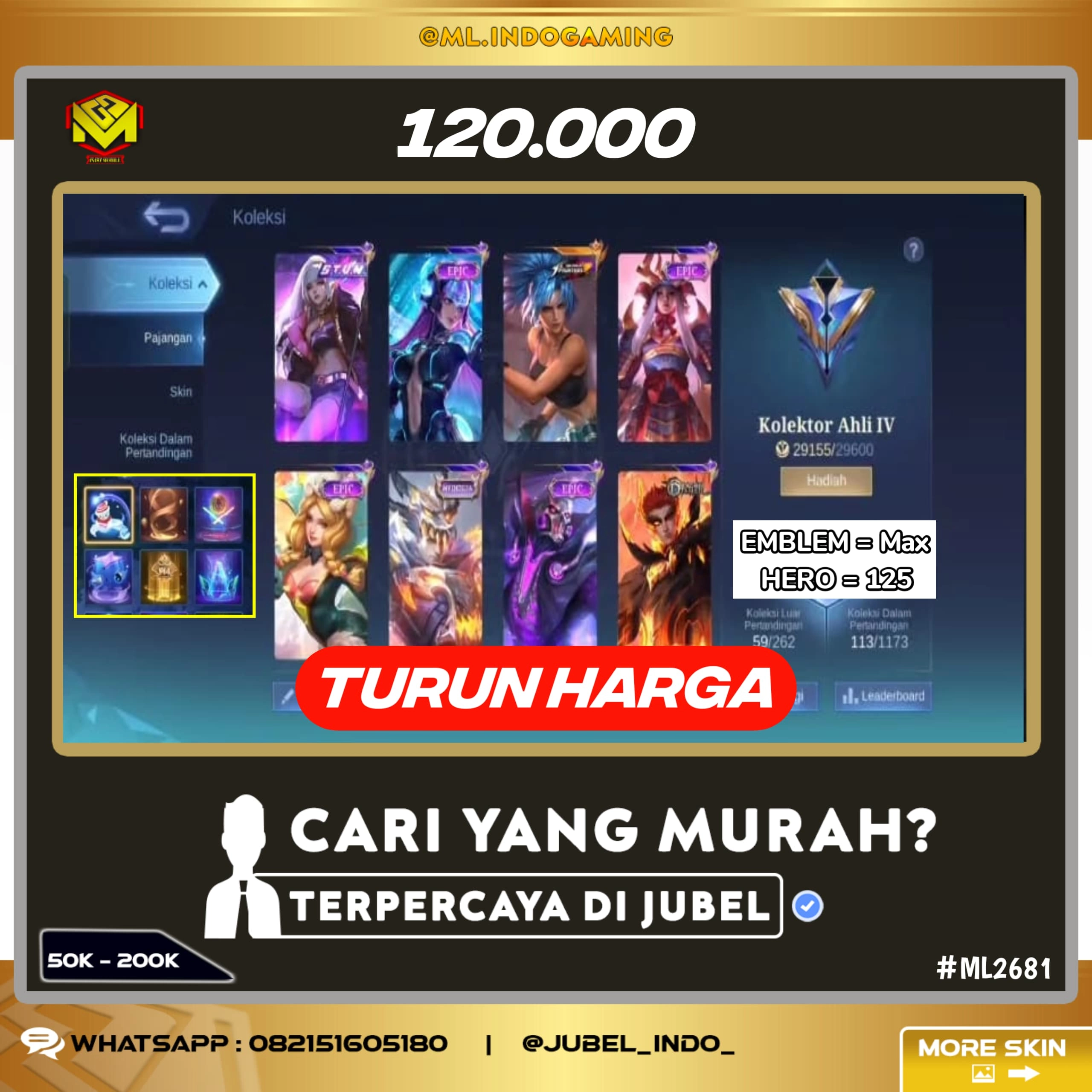 STOK ML #ML2681