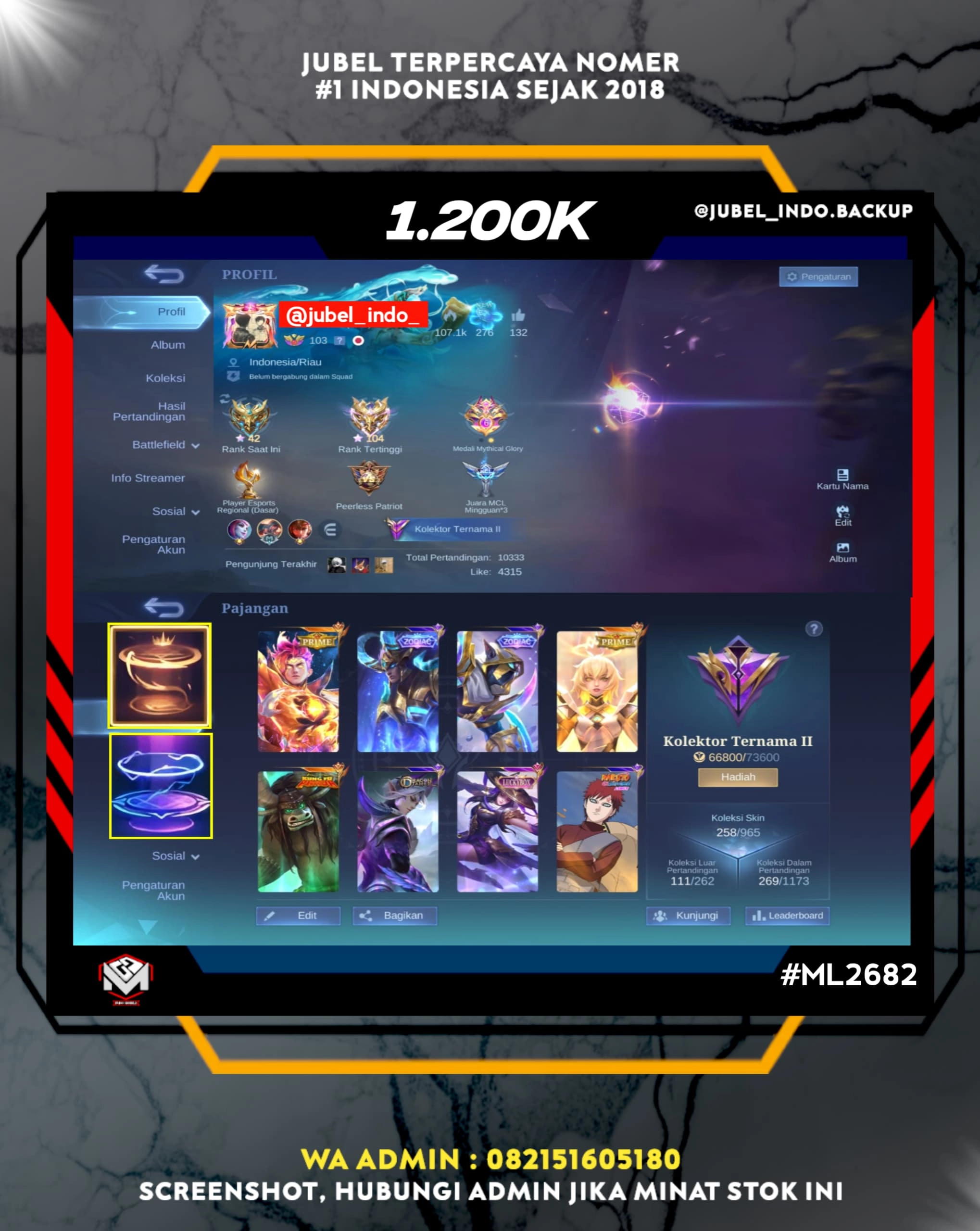 STOK ML #ML2682