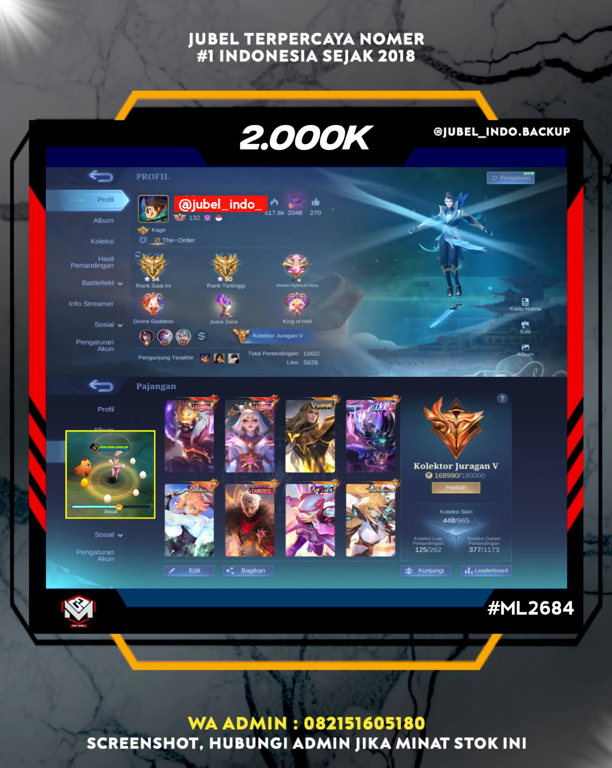 STOK ML #ML2684
