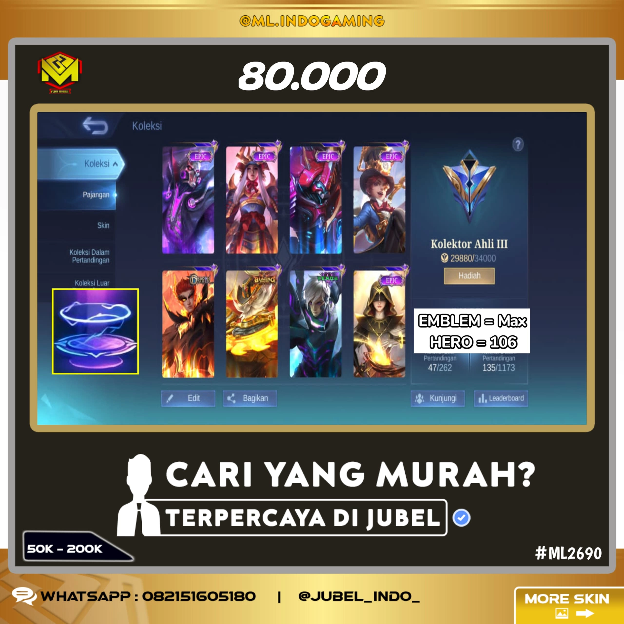 STOK ML #ML2690