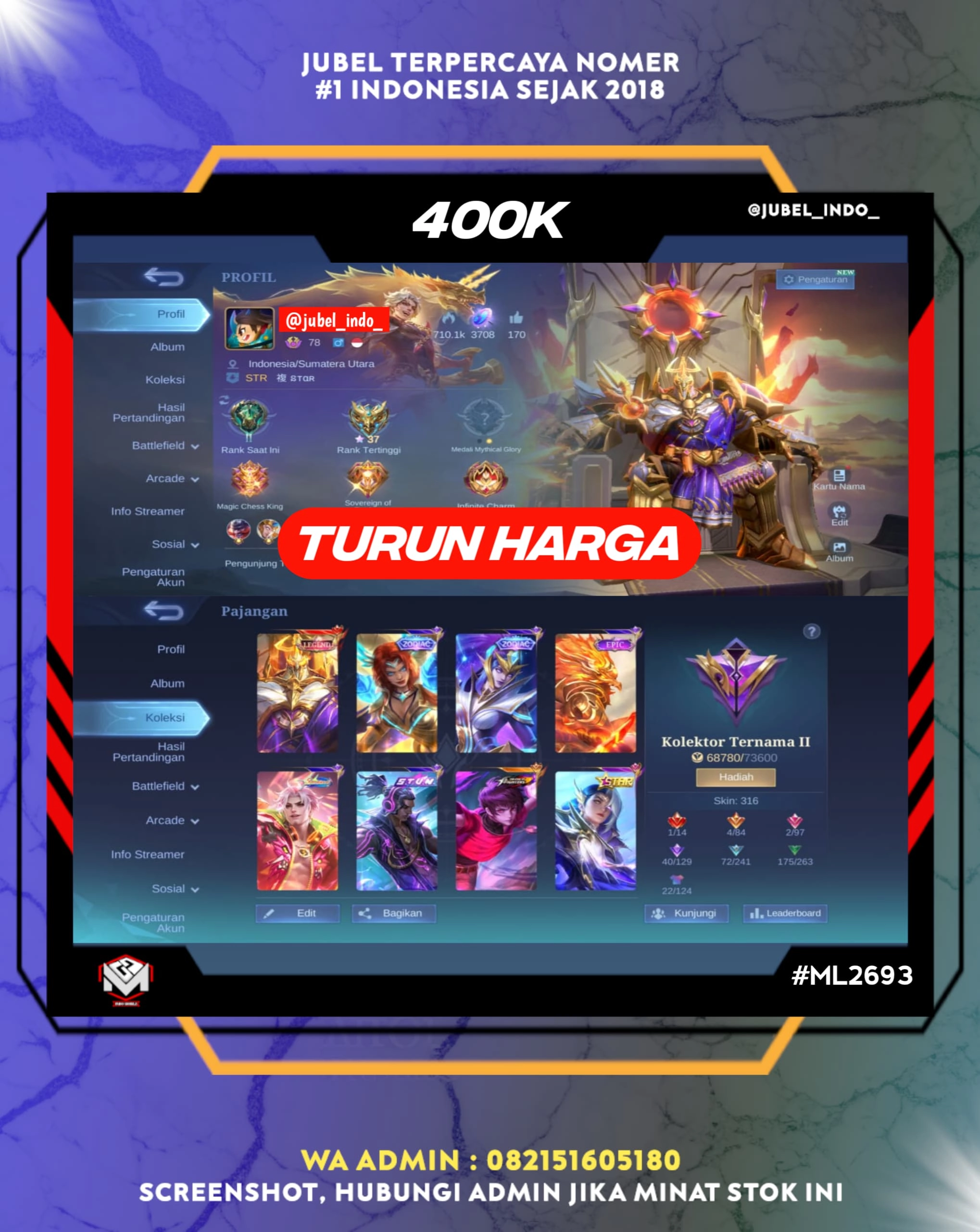 STOK ML #ML2693
