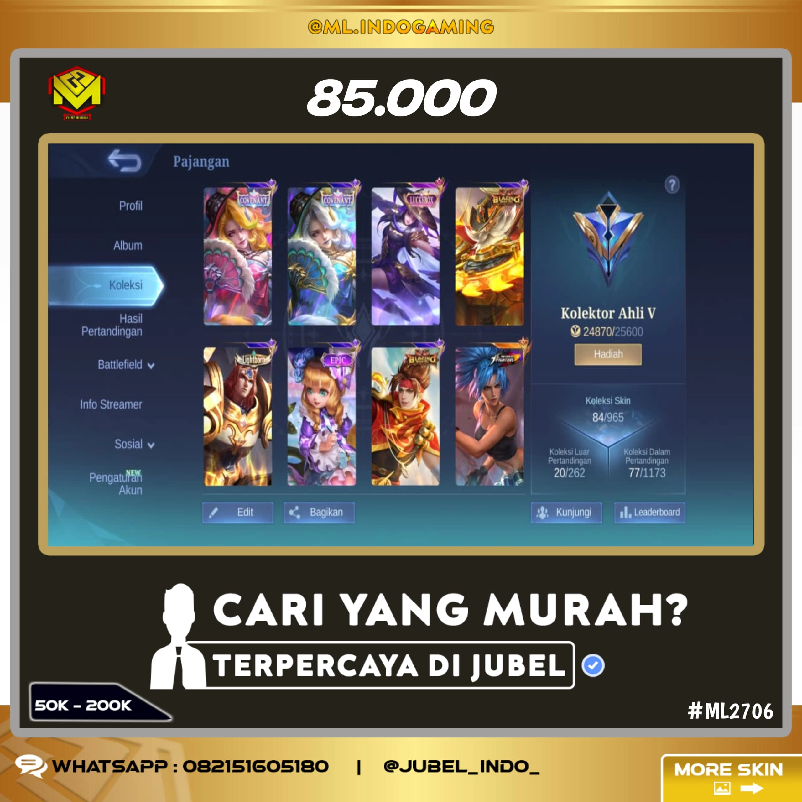 STOK ML #ML2706