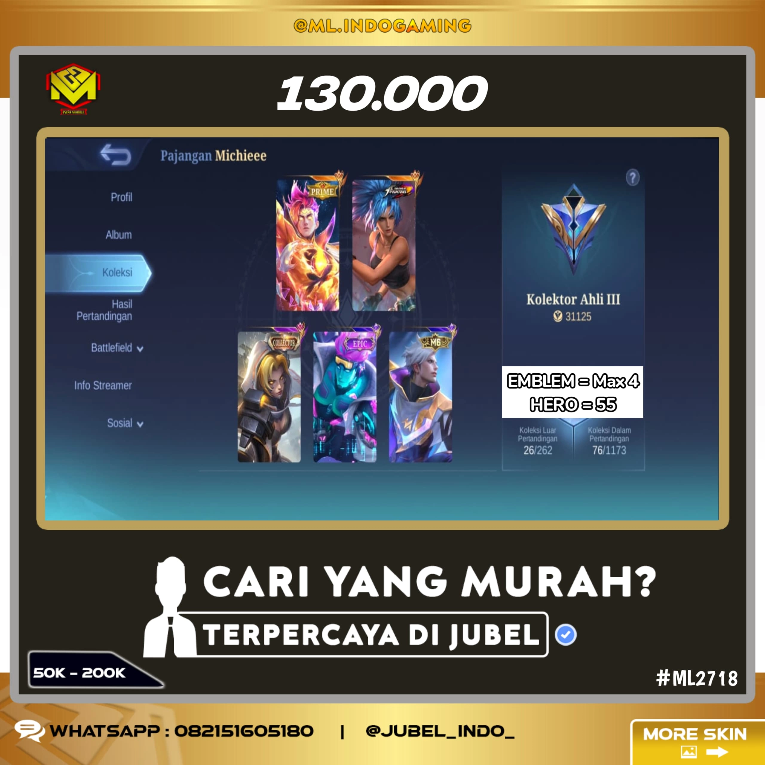 STOK ML #ML2718