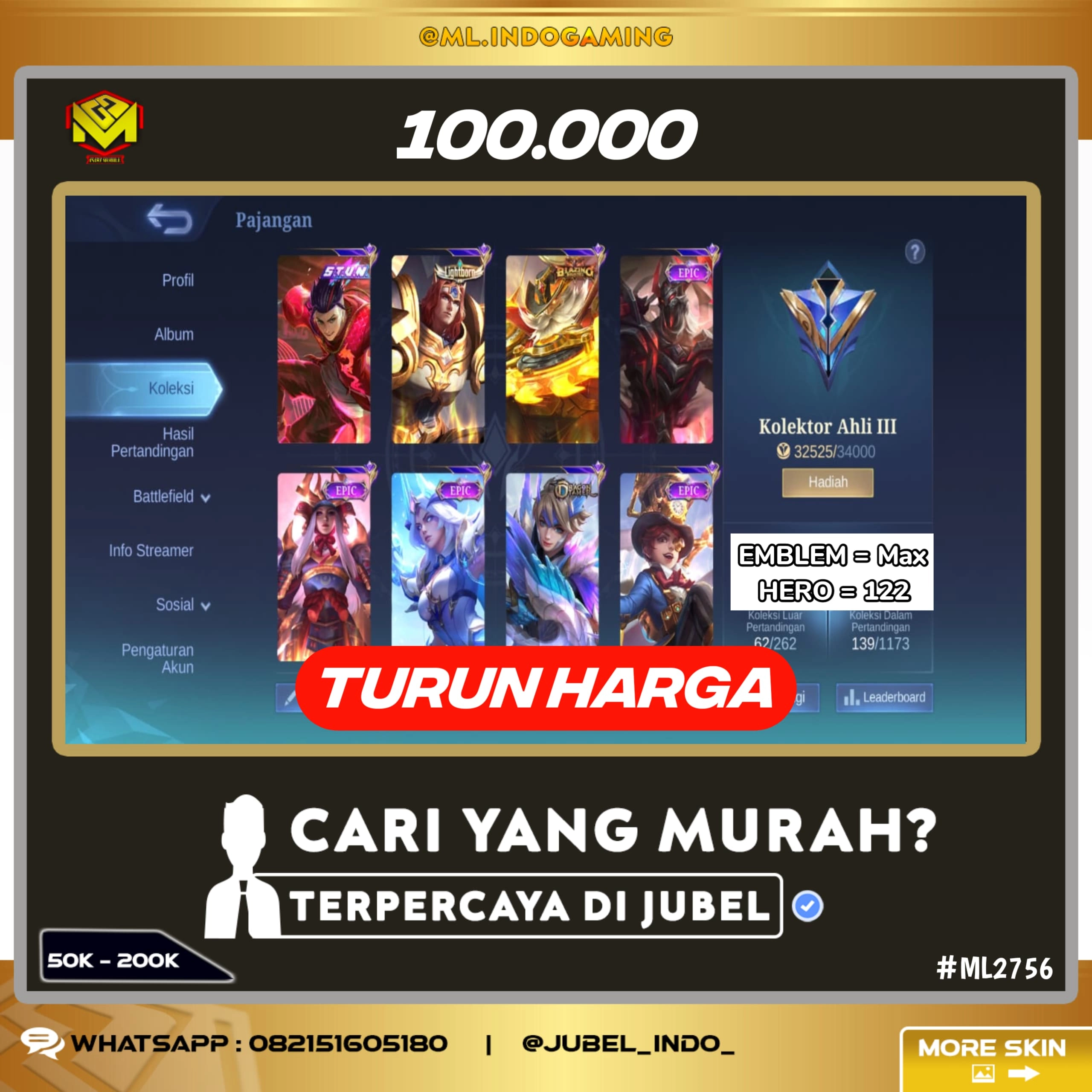 STOK ML #ML2756