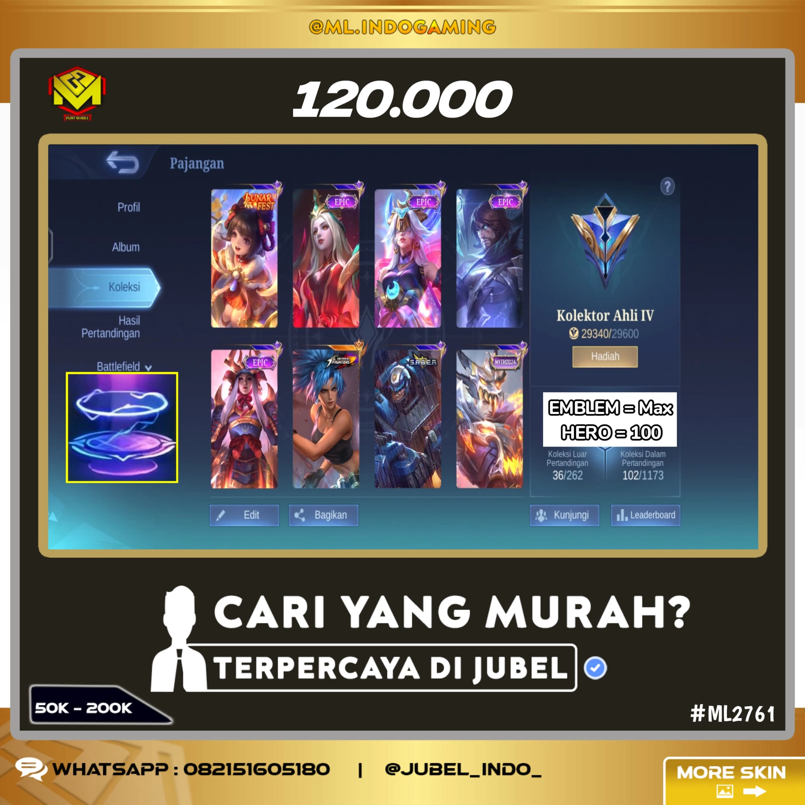 STOK ML #ML2761
