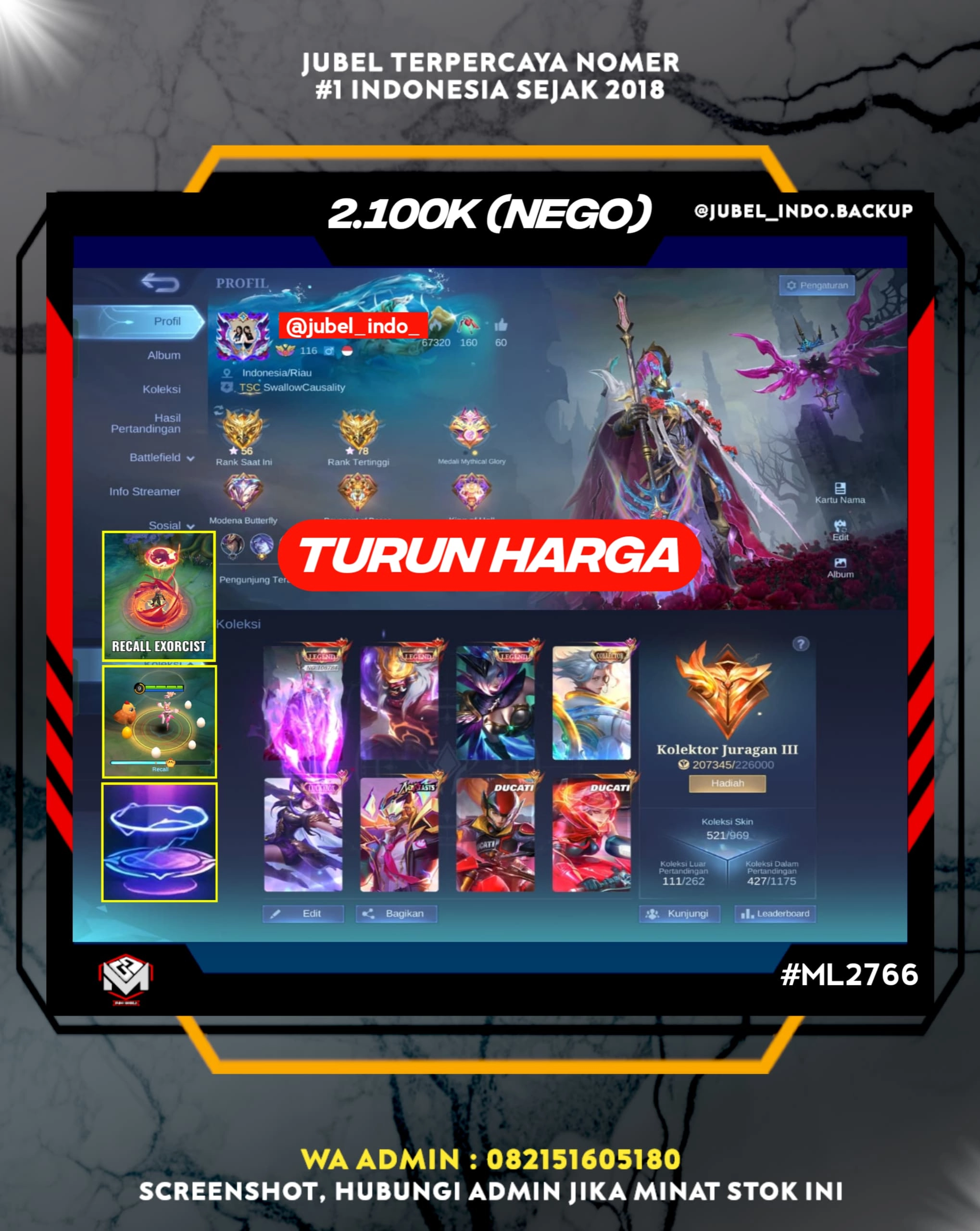 STOK ML #ML2766