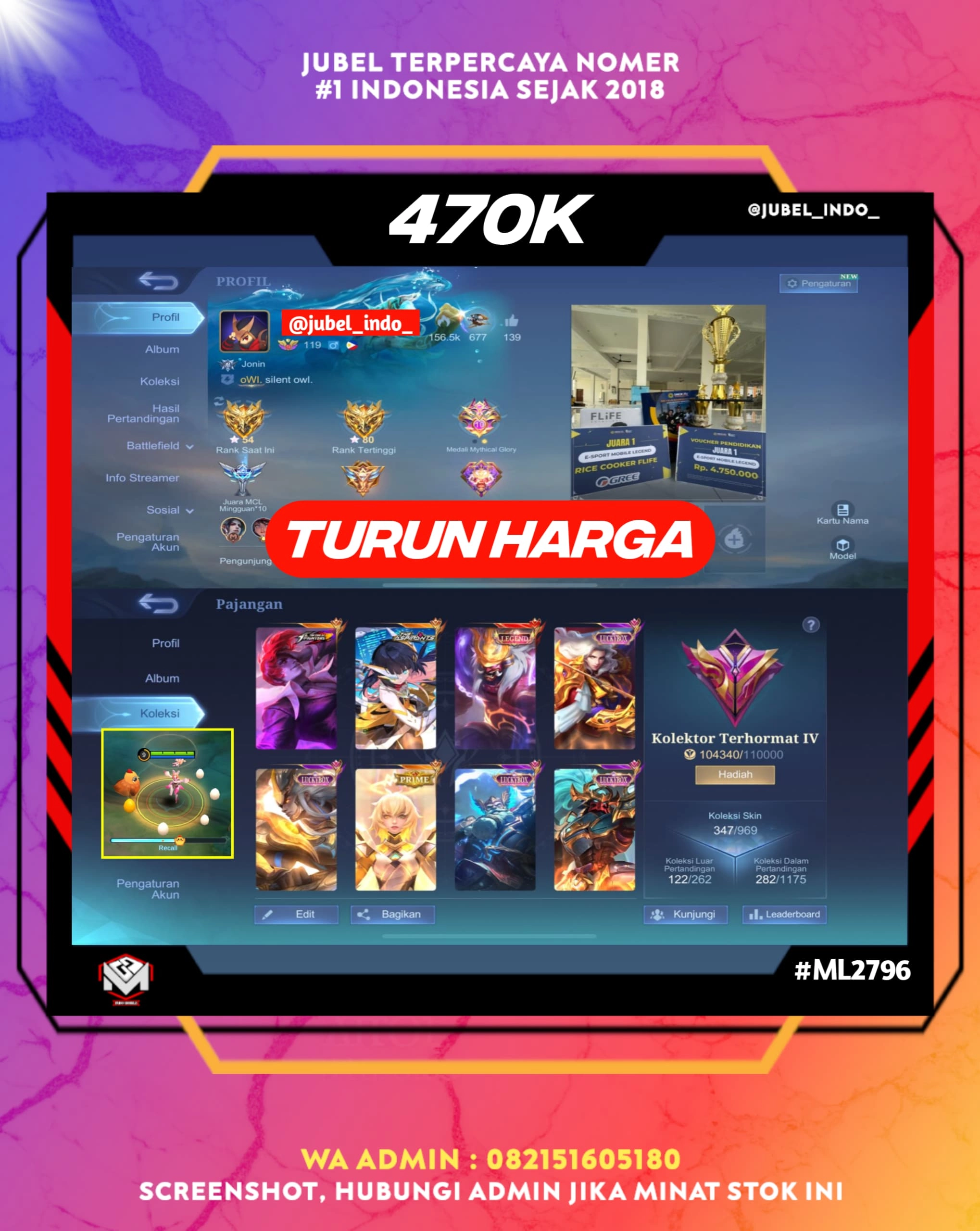 STOK ML #ML2796