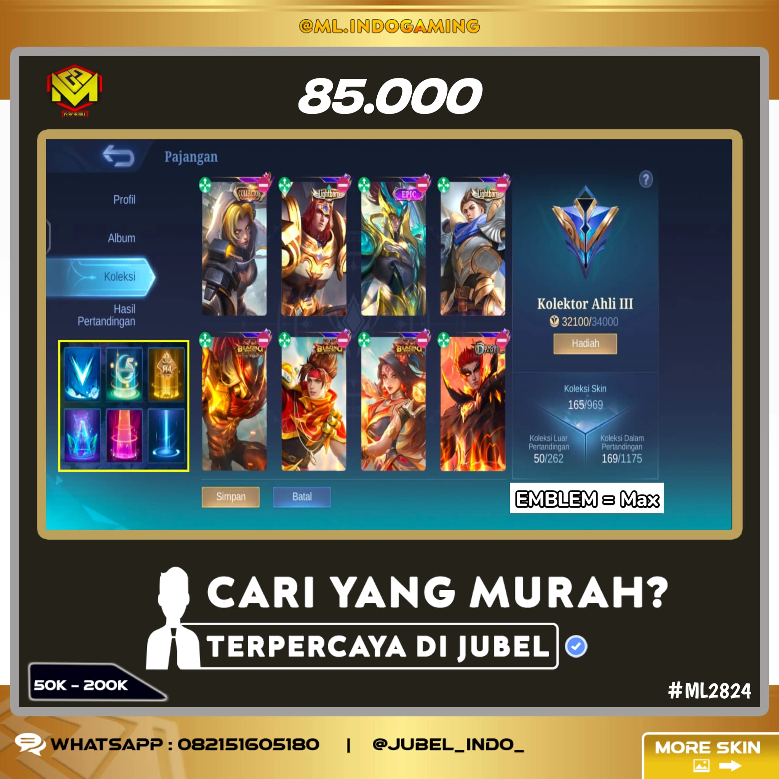 STOK ML #ML2824