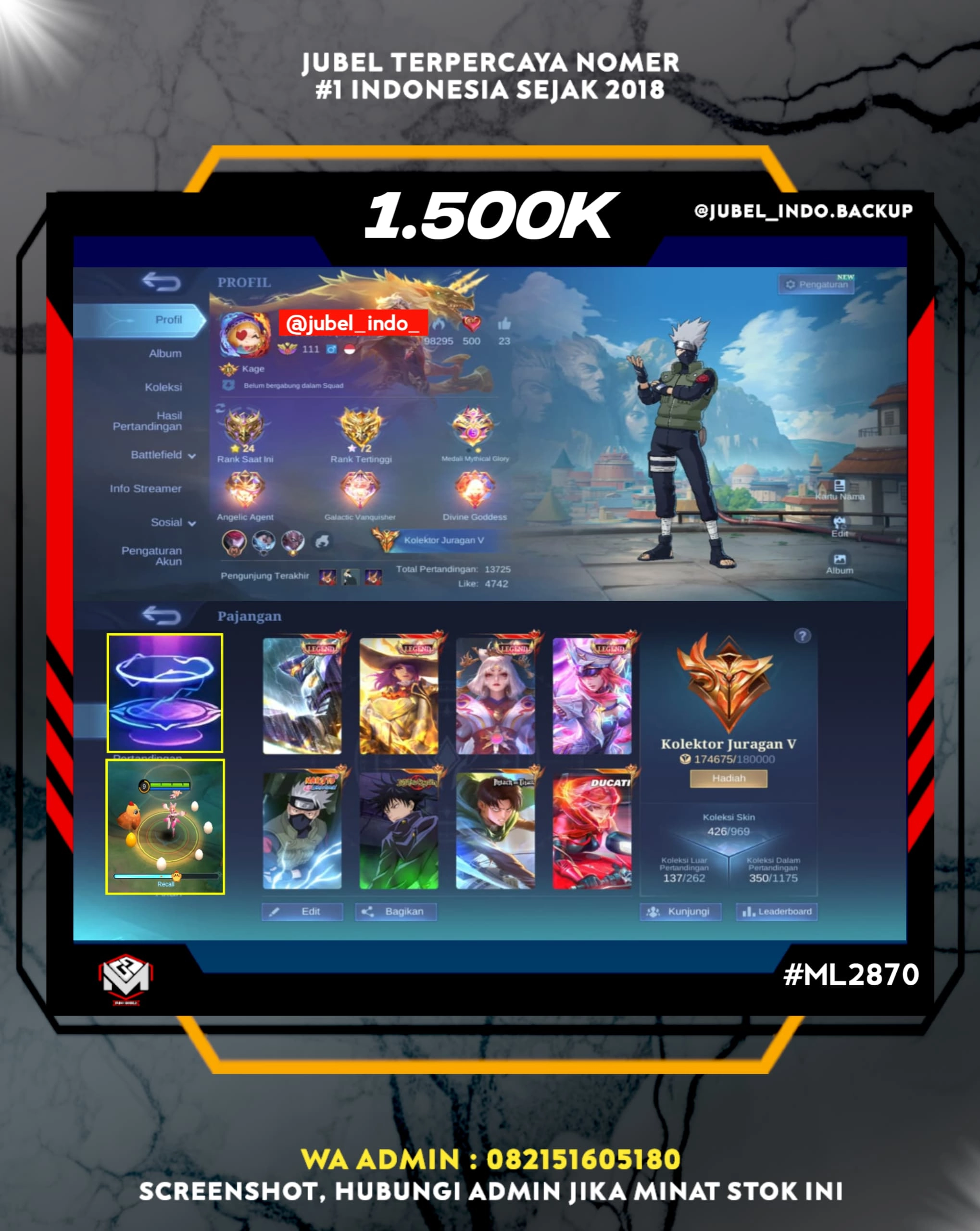 STOK ML #ML2870