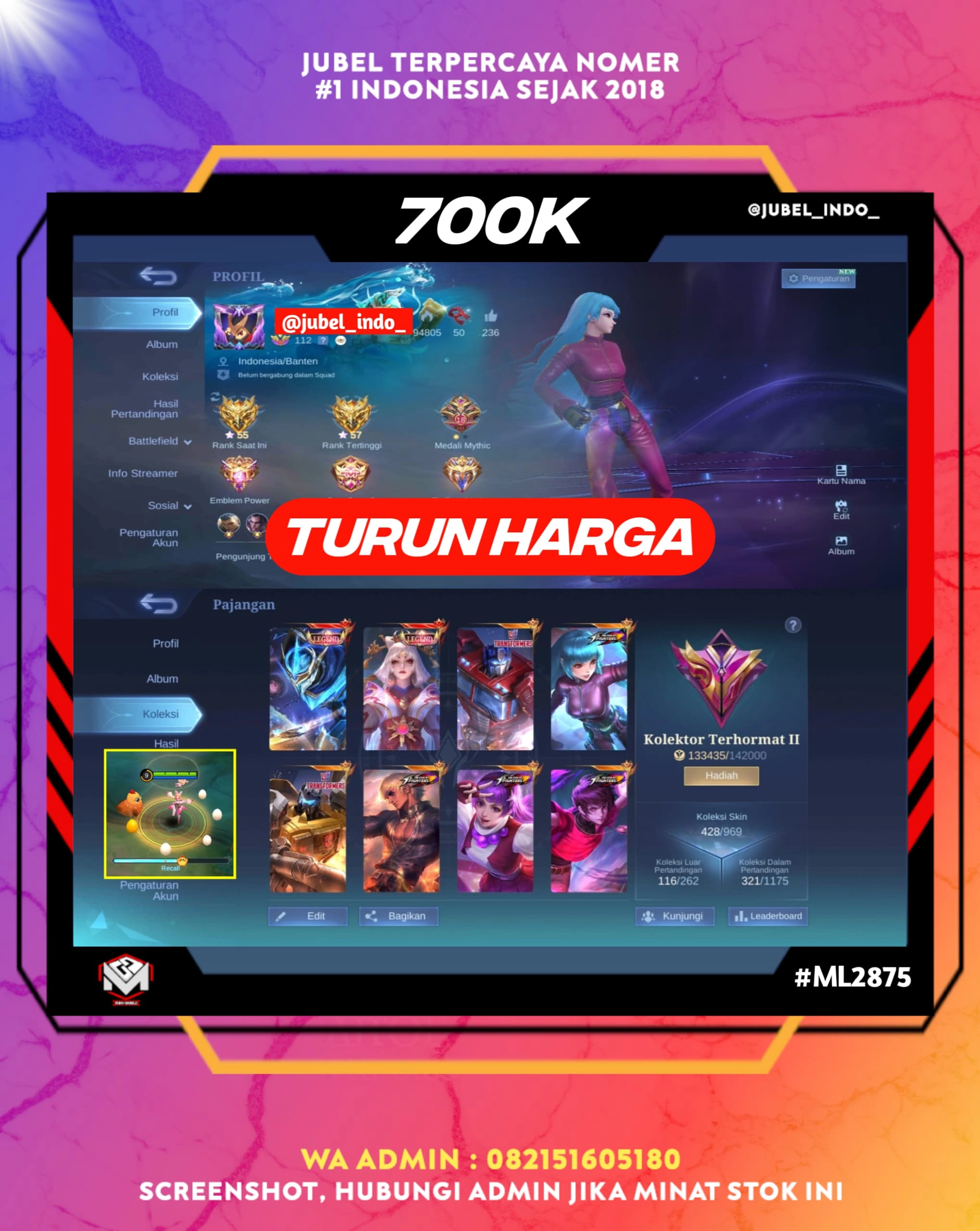 STOK ML #ML2875