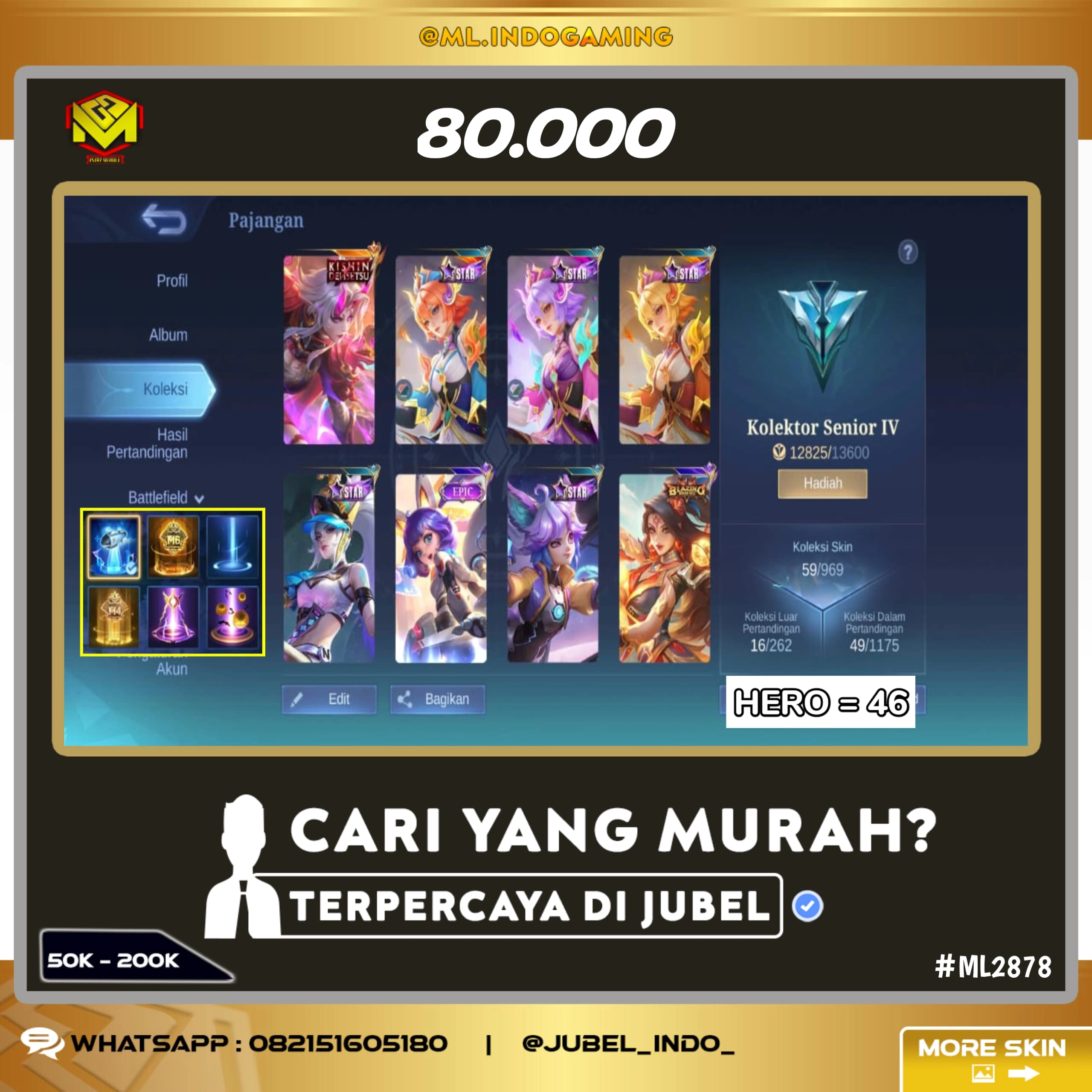 STOK ML #ML2878
