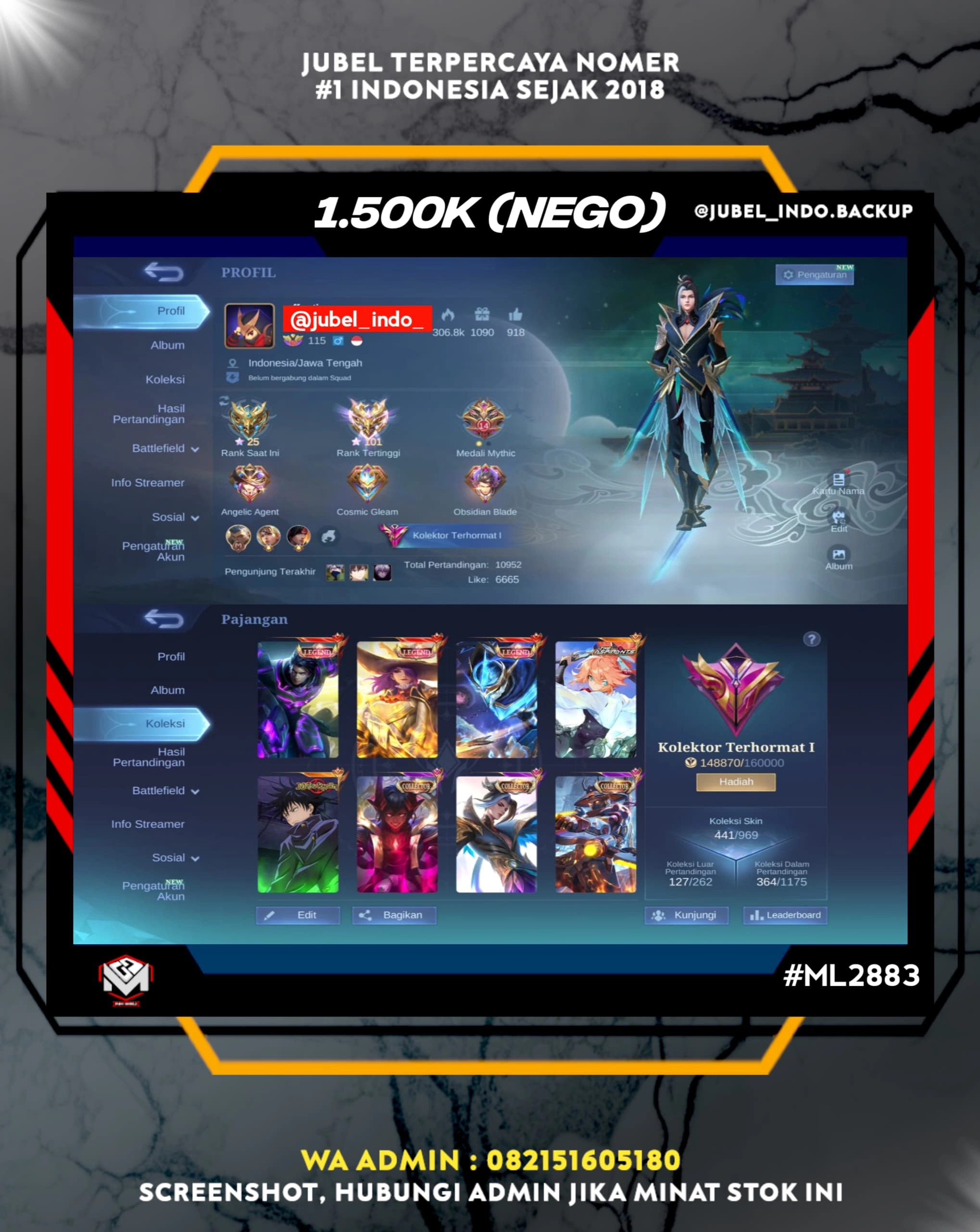 STOK ML #ML2883
