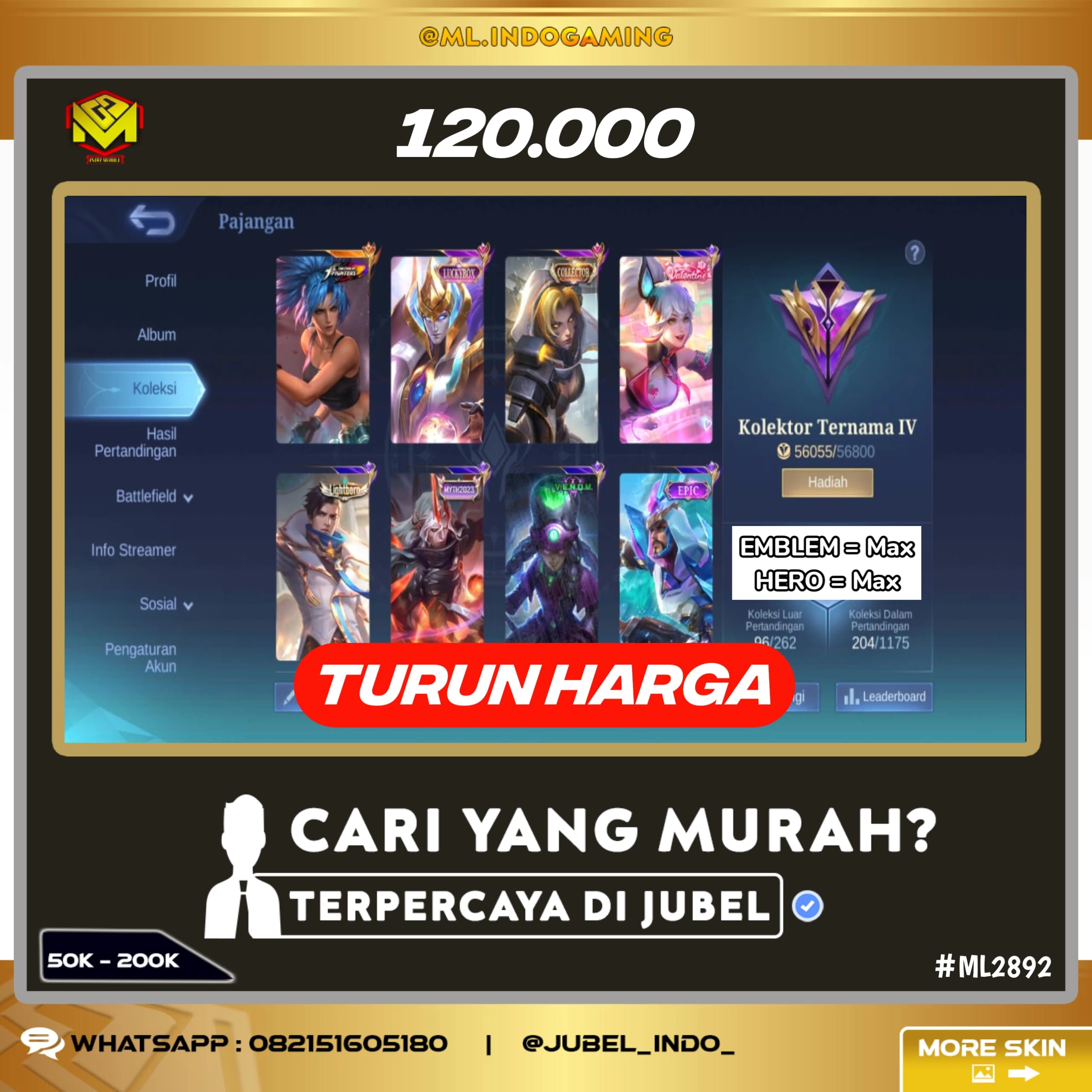 STOK ML #ML2892