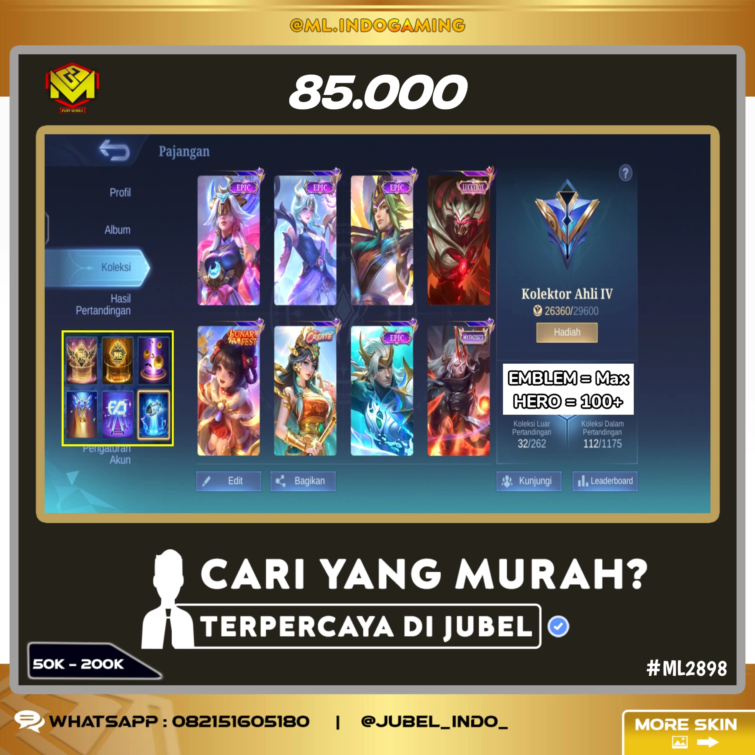 STOK ML #ML2898